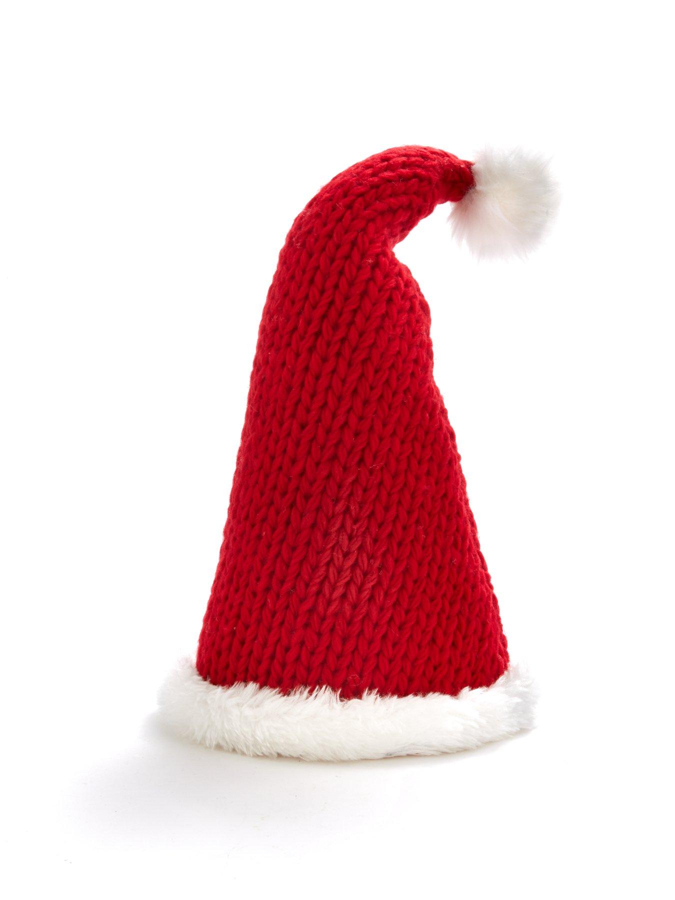 Image 2 of 3 of Very Home Santa Hat Christmas Tree Topper