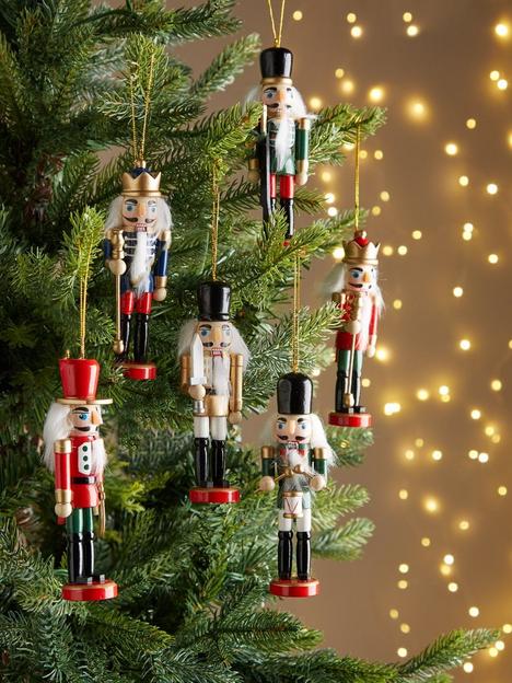 very-home-set-of-6-nutcracker-hanging-christmasnbsptree-decorations
