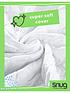  image of snug-get-fresh-mattress-protector-white
