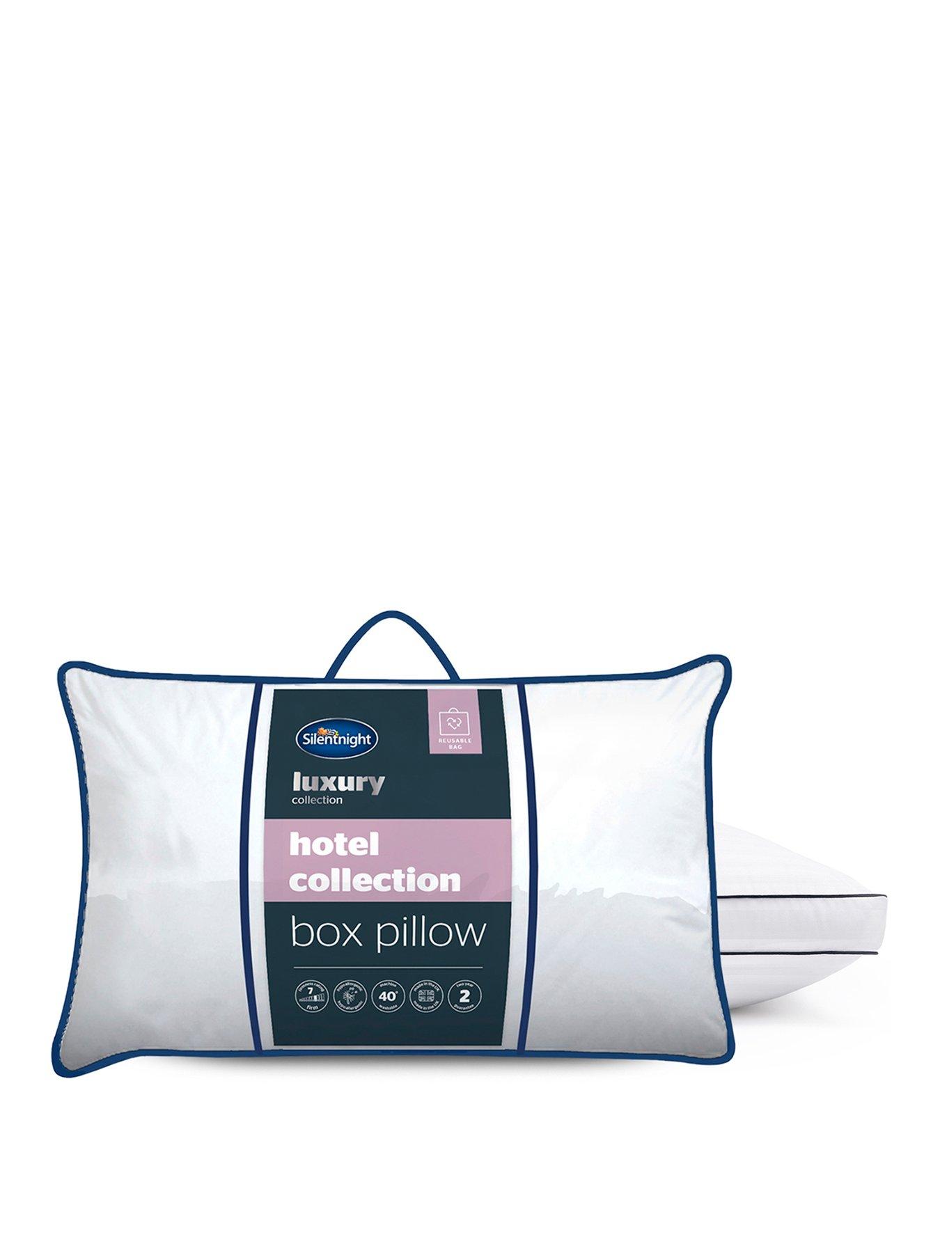 undefined Hotel Collection Box Pillow - White