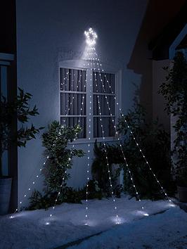 Product photograph of Very Home 200 Led Light Shooting Star Outdoor Christmas Decoration from very.co.uk