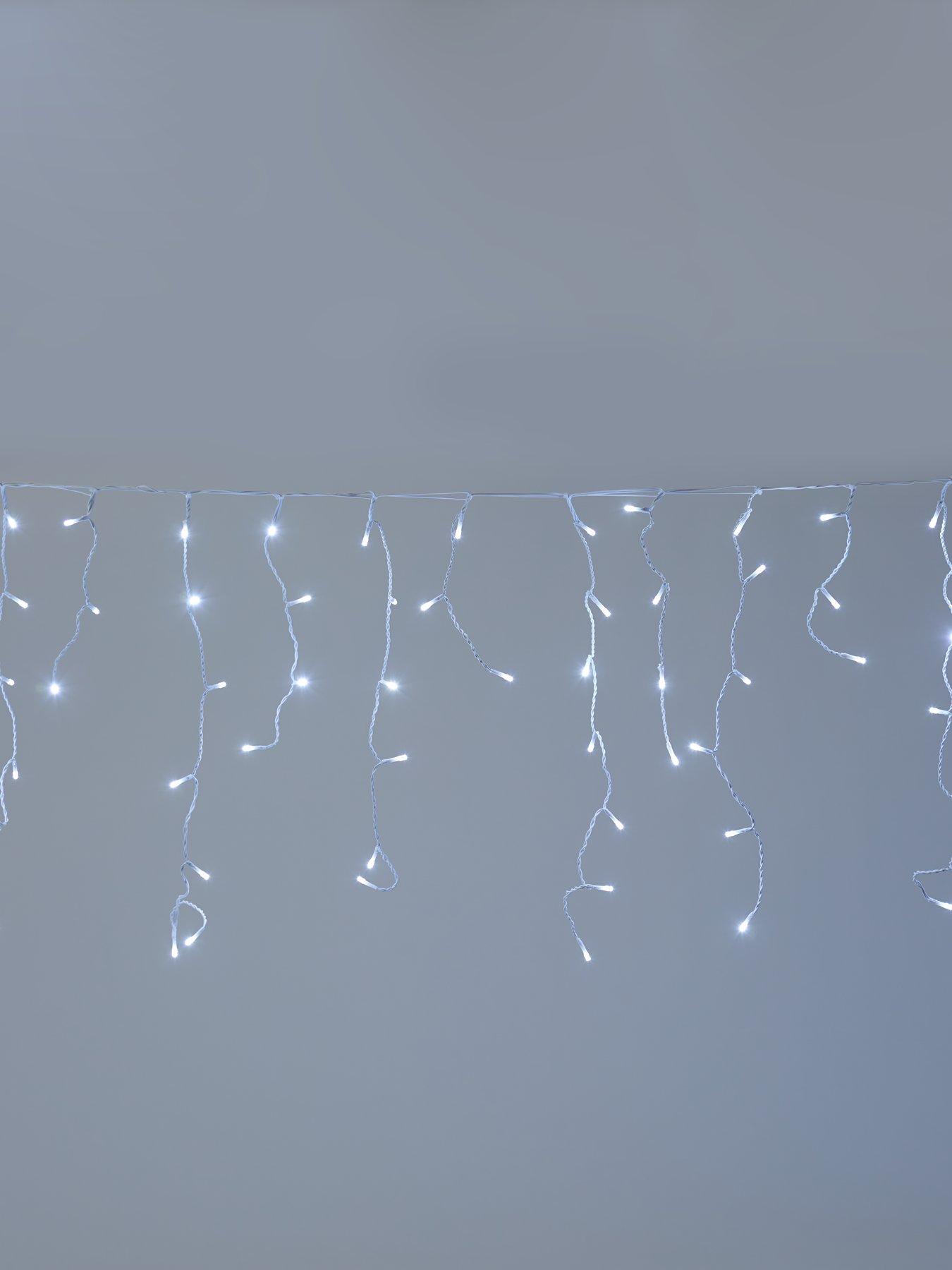Very Home 480 Multifunction Outdoor Icicle Christmas Lights very.co.uk