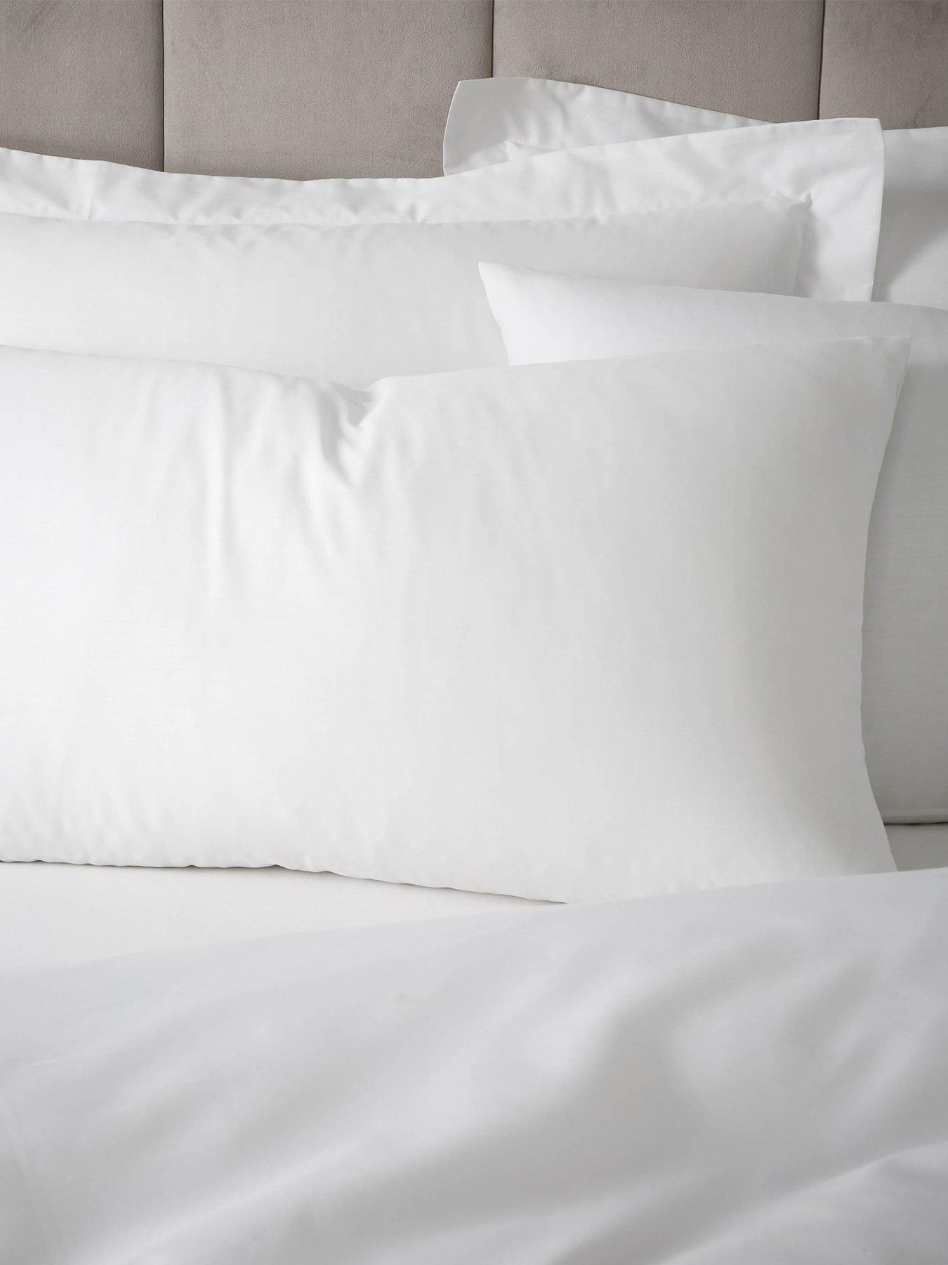 undefined 180 Thread Count 100% Egyptian Cotton Standard Pillowcase Pair