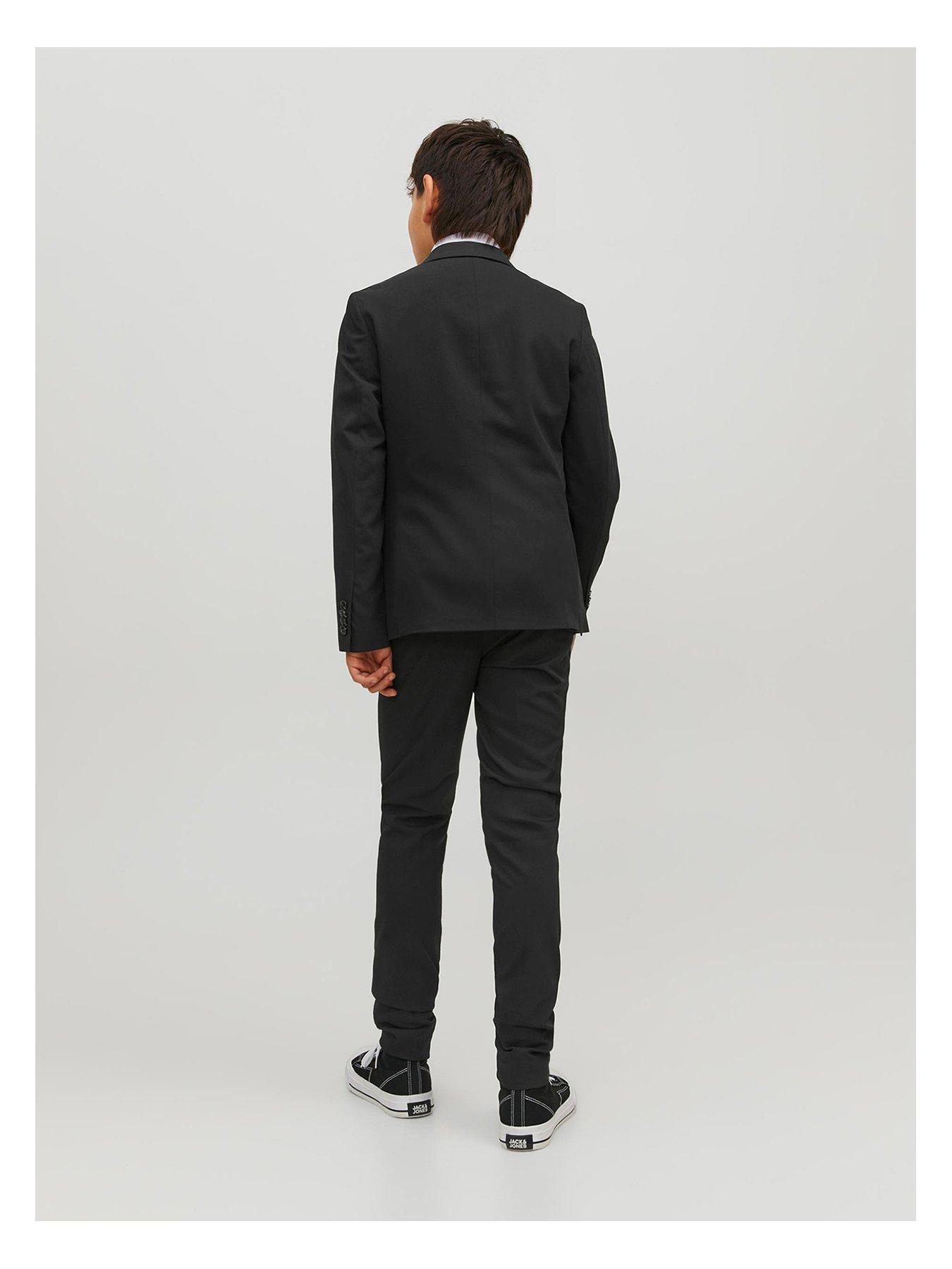 Image 3 of 5 of Jack & Jones Junior Boys Solar Suit Trousers - Black