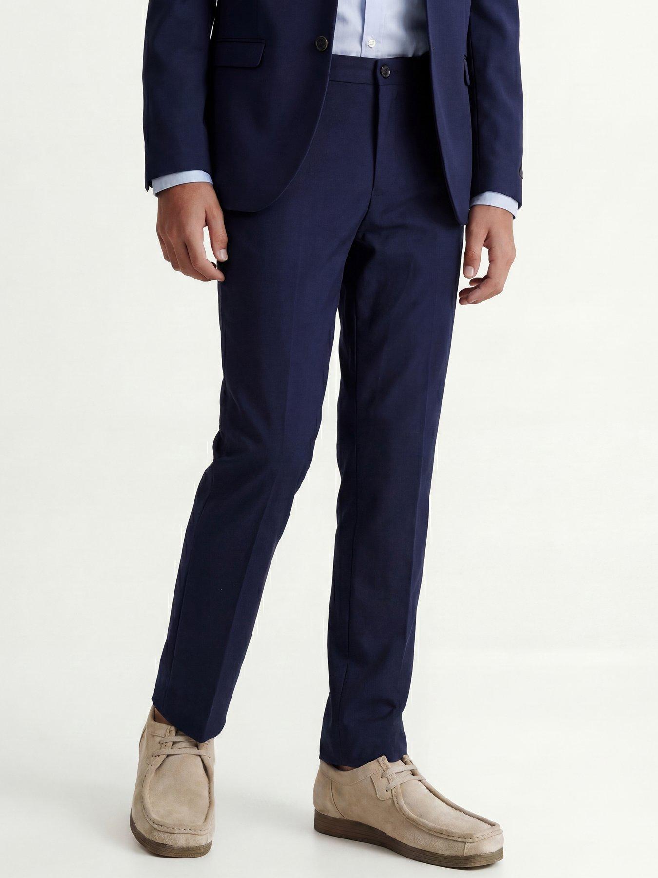 Jack & Jones Boy's Jprsolar Trouser Noos Jnr Suit Pants | Tapered fit, plain, normal, formal, at max. Wash at 40°C - Image 3