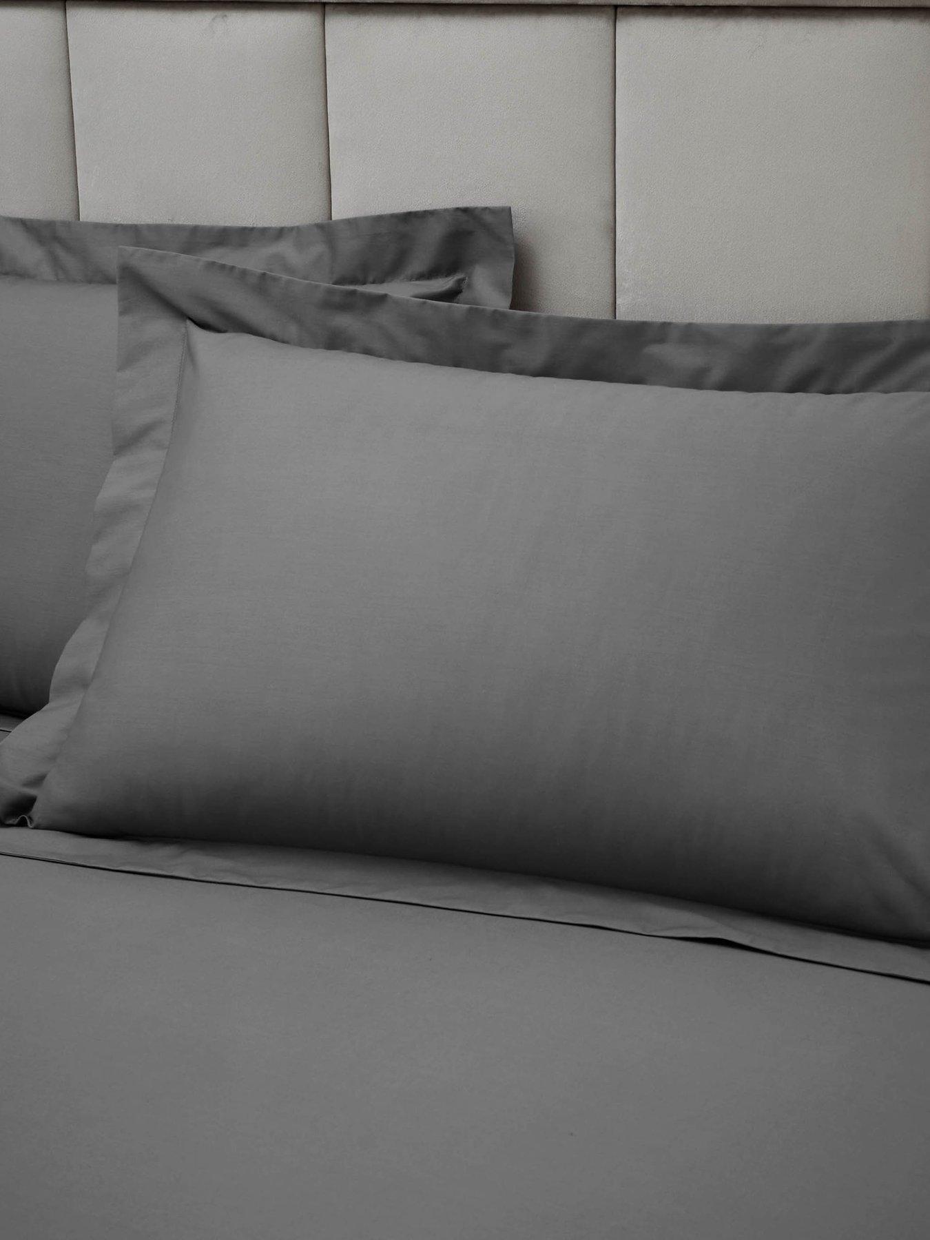 undefined 180 Thread Count 100% Egyptian Cotton Oxford Pillowcase
