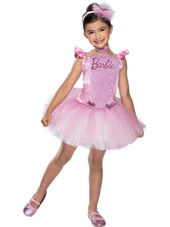 front image of barbie-ballerina-costume