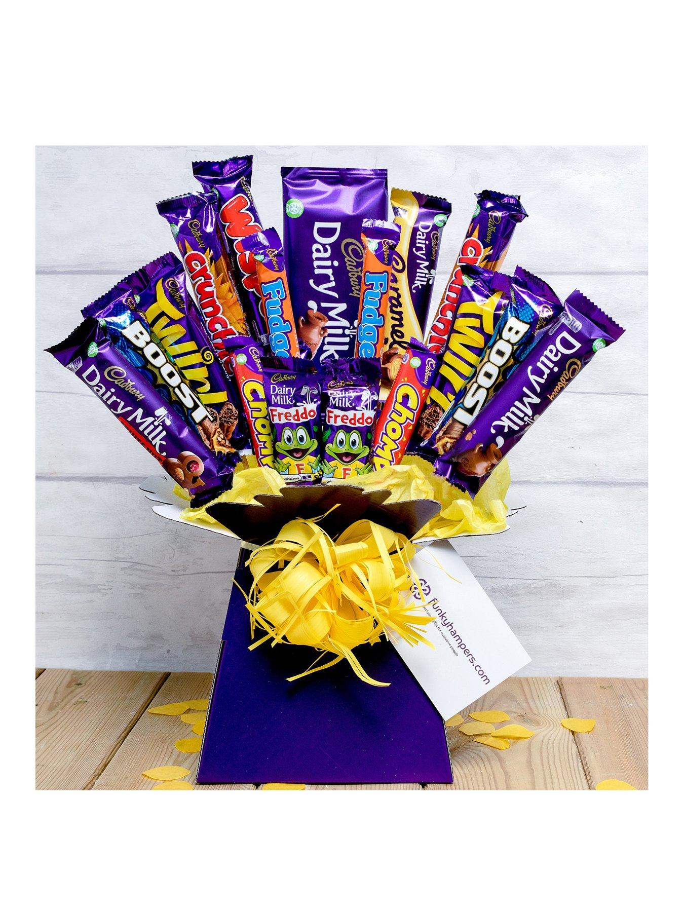 Product photograph of Deluxe Cadbury Chocolate Bouquet from very.co.uk