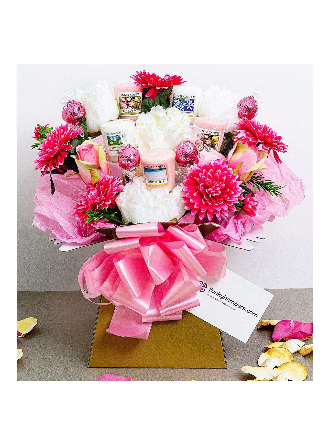 Product photograph of Pretty In Pink Bouquet from very.co.uk