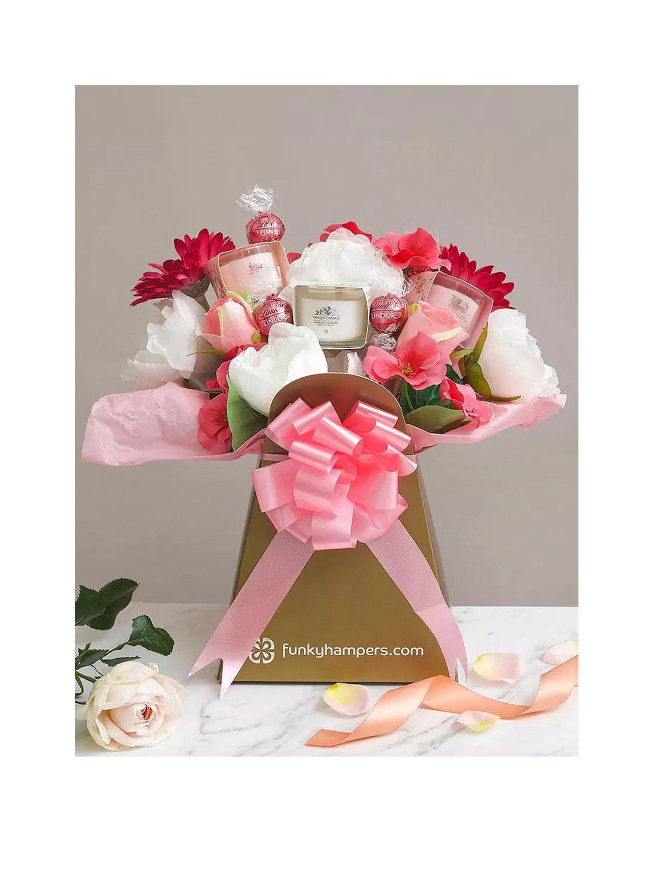 Product photograph of Pretty In Pink Bouquet from very.co.uk