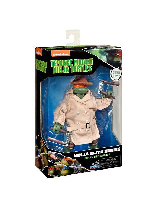 Image 2 of 5 of Teenage Mutant Ninja Turtles Classic Ninja Elite Figures- Mike in disguise