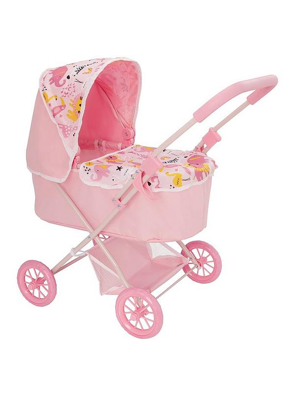 Image 1 of 6 of undefined Junior Doll Pram and Bag