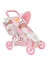 Image thumbnail 1 of 6 of undefined Junior Doll Twin Stroller and Bag