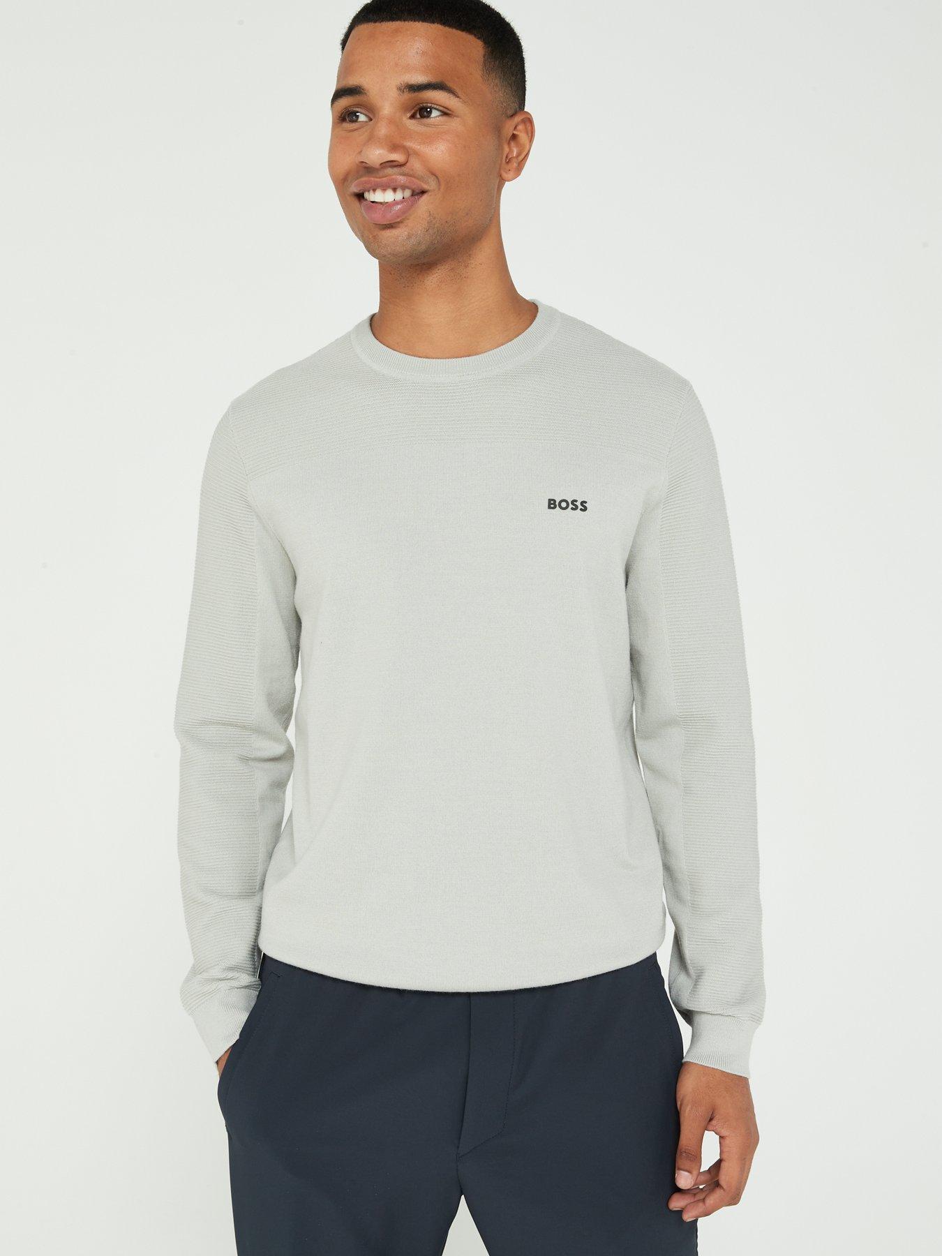 Momentum Crew Neck Jumper - Grey