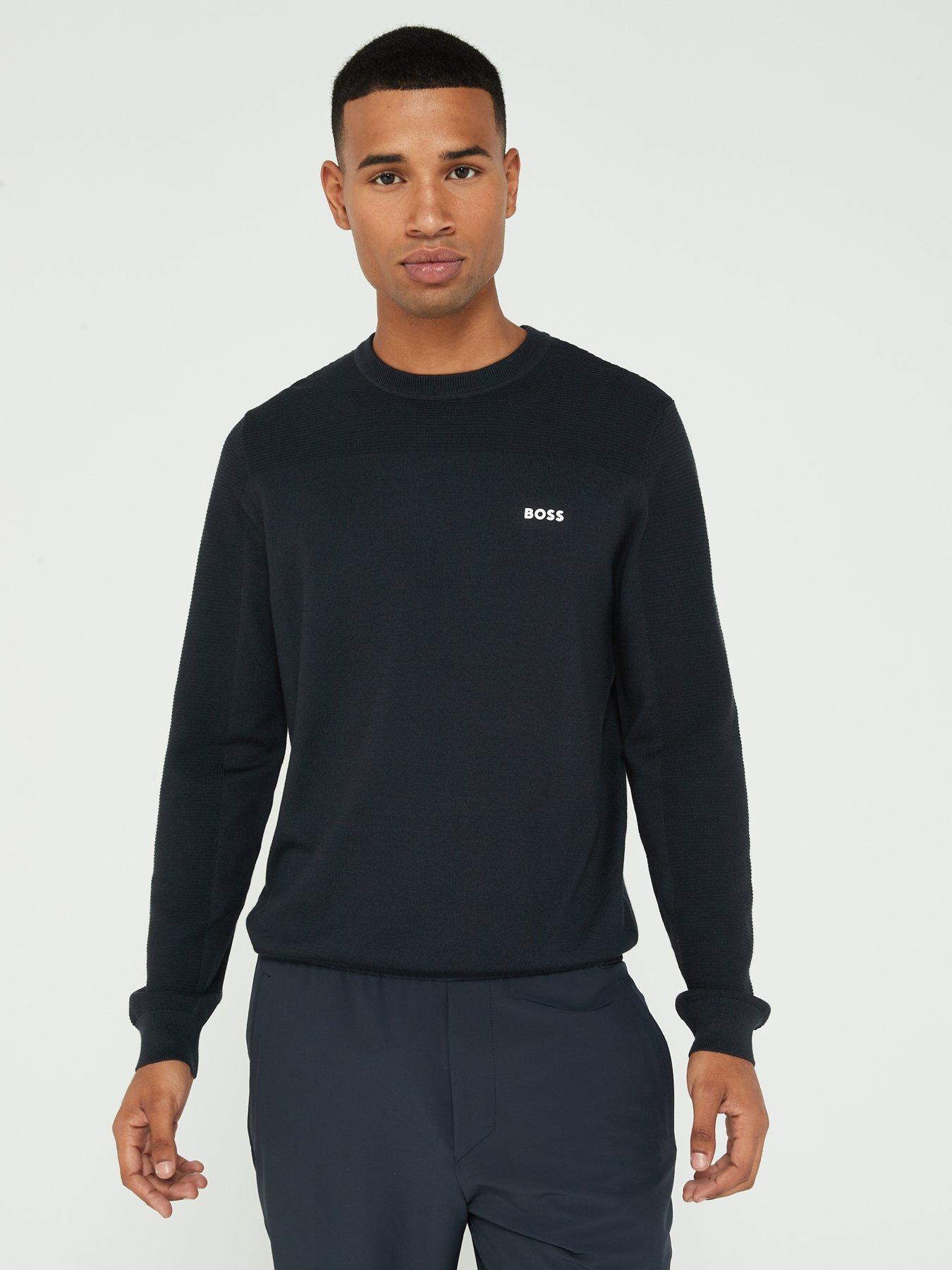 Boss crew 2024 neck jumper