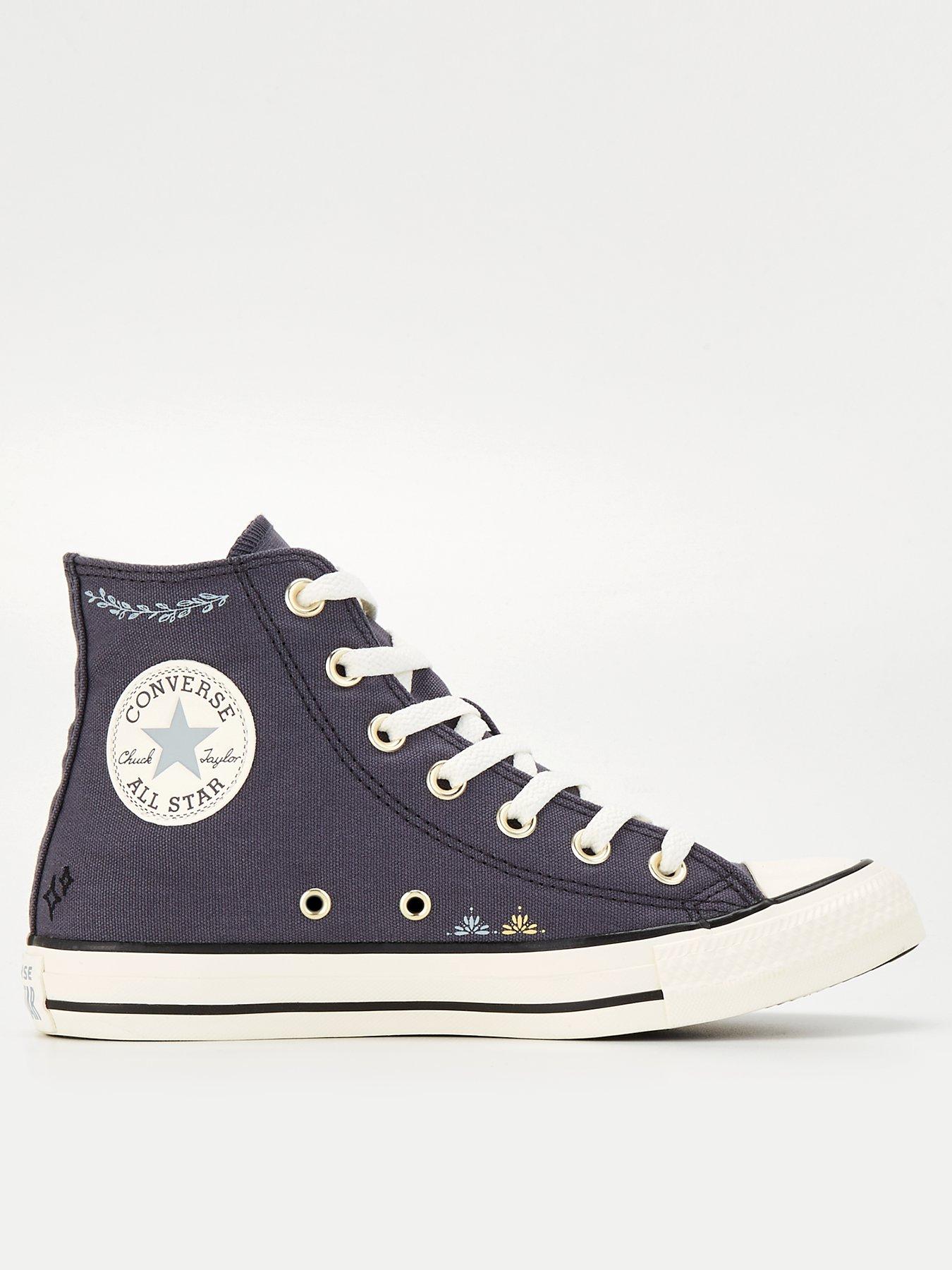 Converse Chuck Taylor All Star Canvas Hi Tops Navy Very