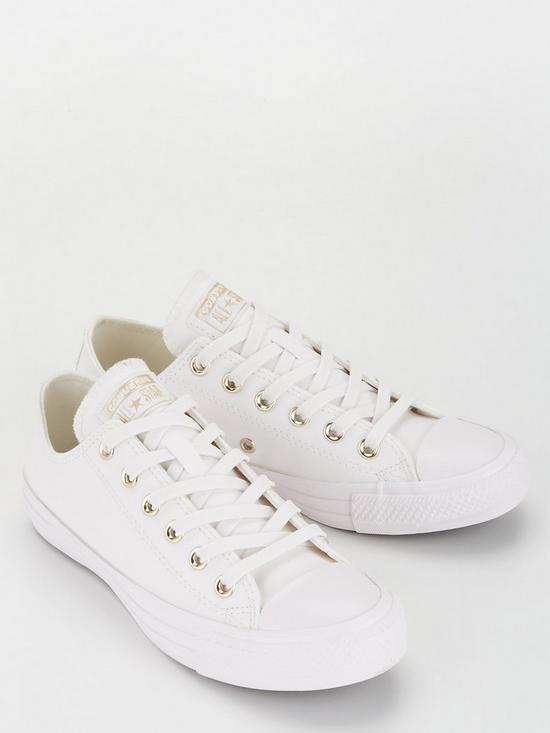 stillFront image of converse-womens-ox-trainers-white