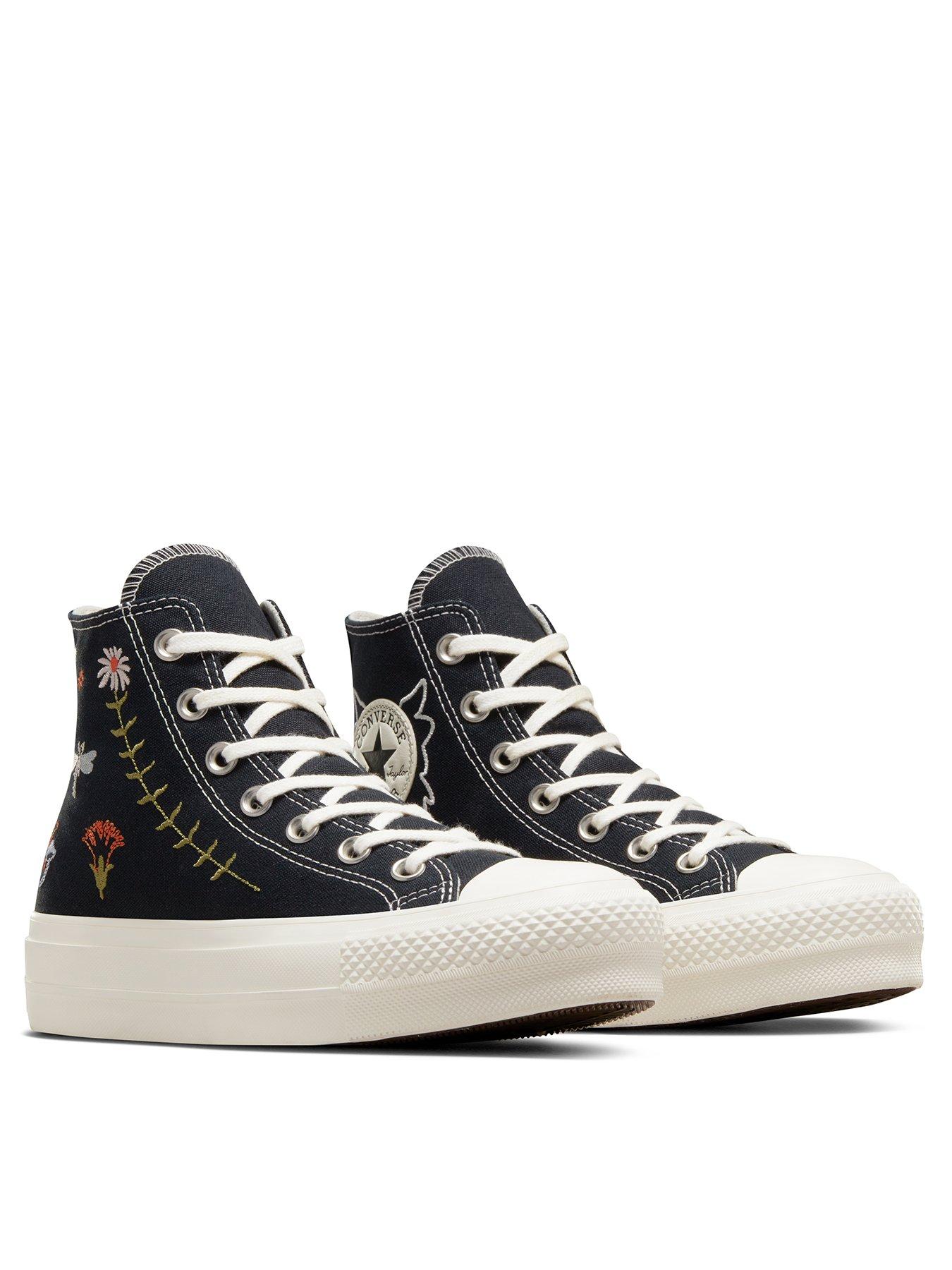 Converse all star on sale hi black canvas