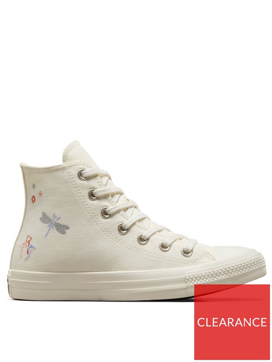 front image of converse-chuck-taylor-all-star-canvas-hi-tops-cream