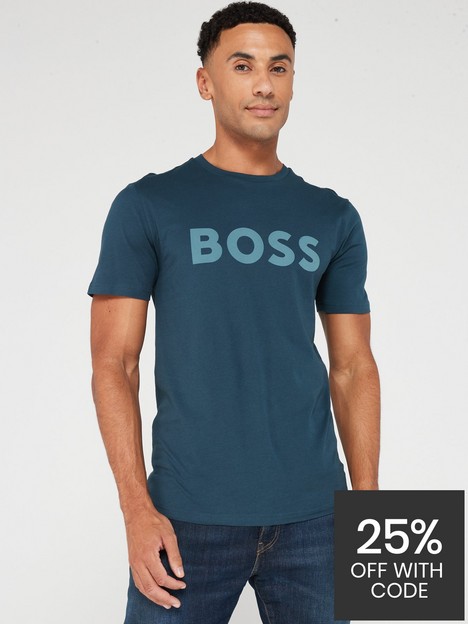 boss-thinking-1-regular-fit-t-shirt-dark-aqua