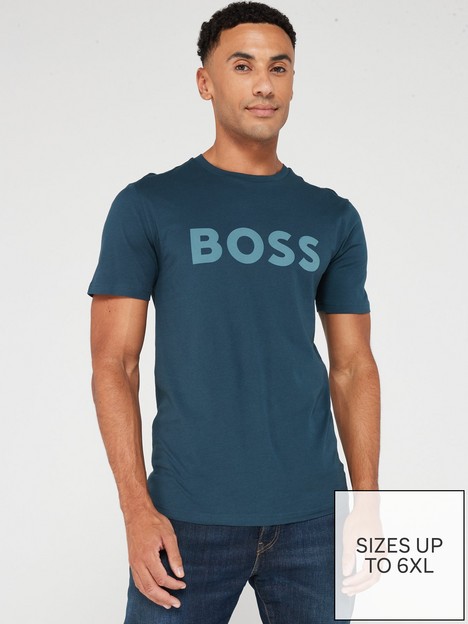 boss-thinking-1-regular-fit-t-shirt-dark-aqua