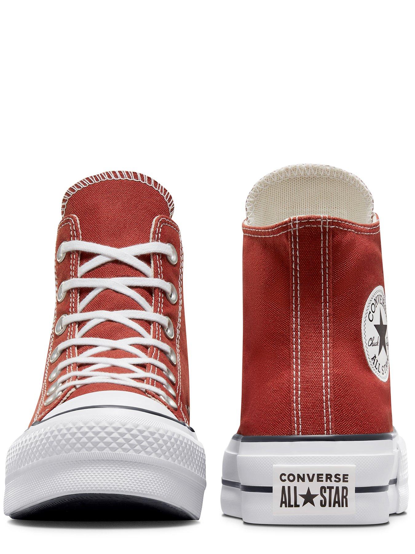 Red on sale converse clearance