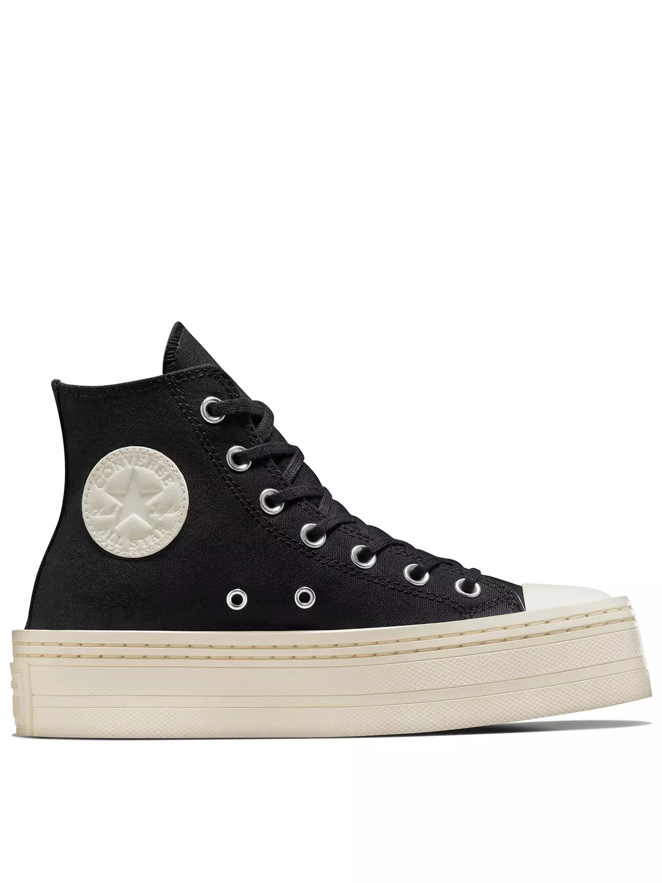 Converse Chuck Taylor All Star Hi unisex trainers in black