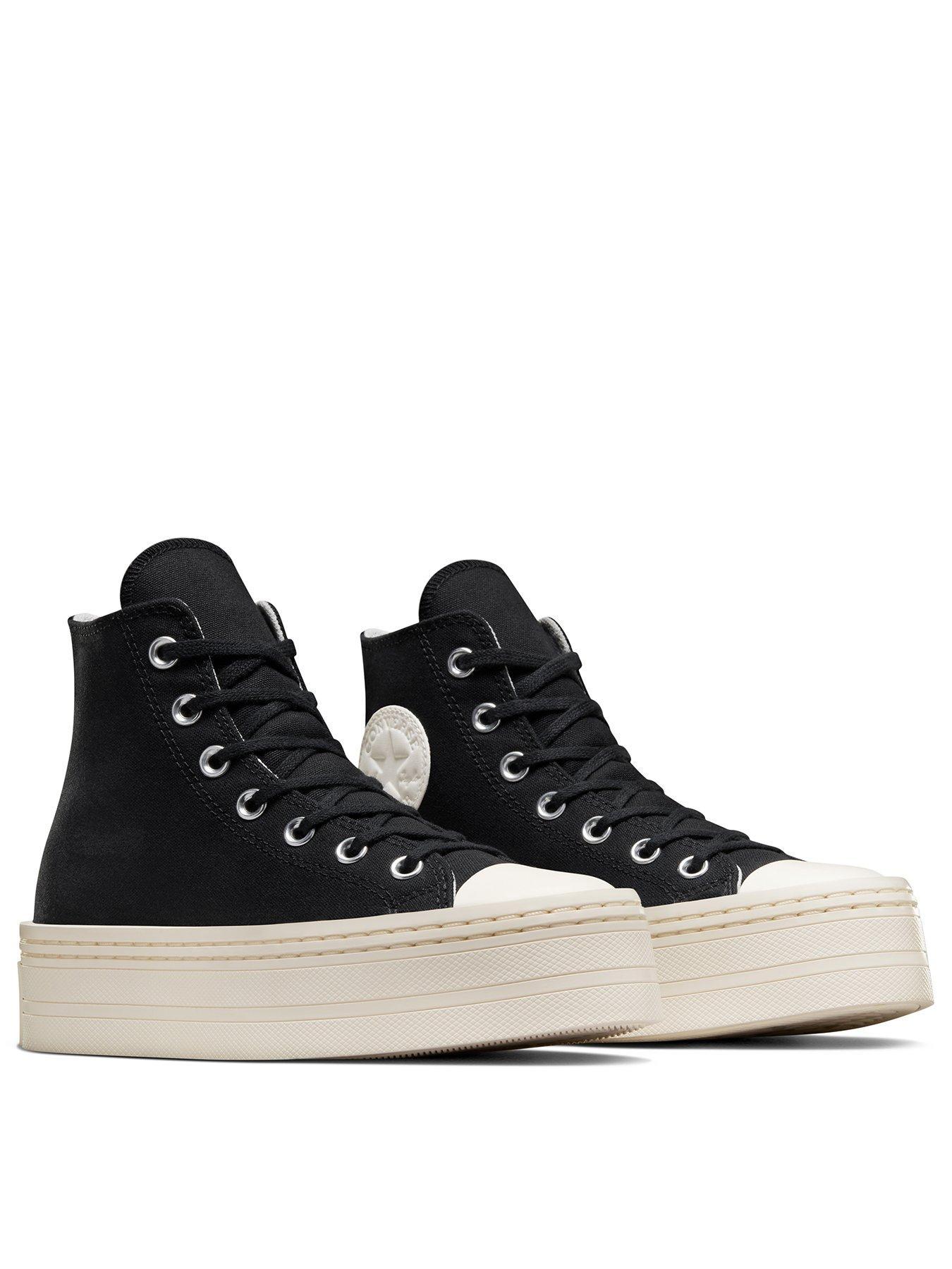 Converse chuck taylor all shop star lift ripple canvas hi