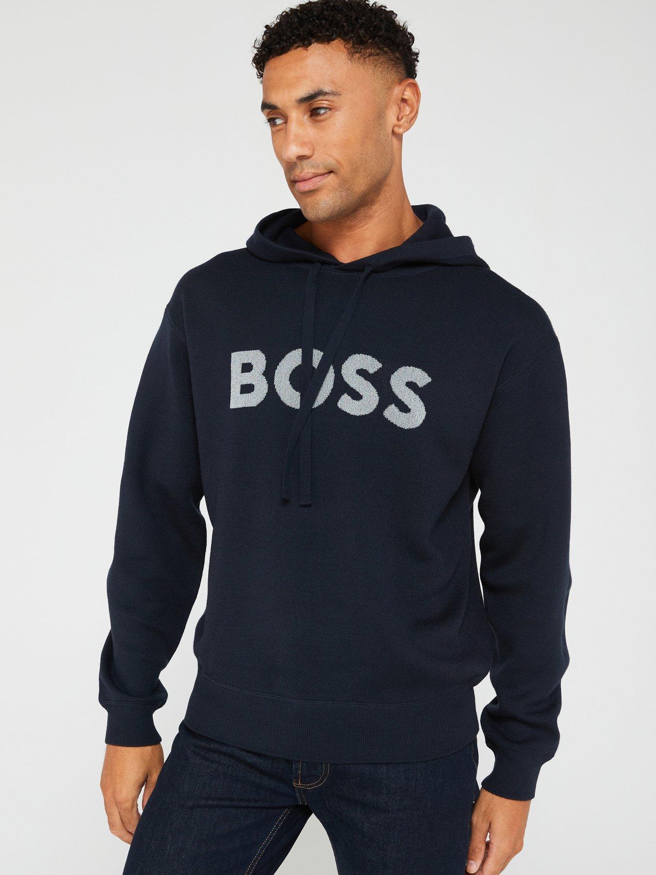 Mens boss jumpers outlet sale