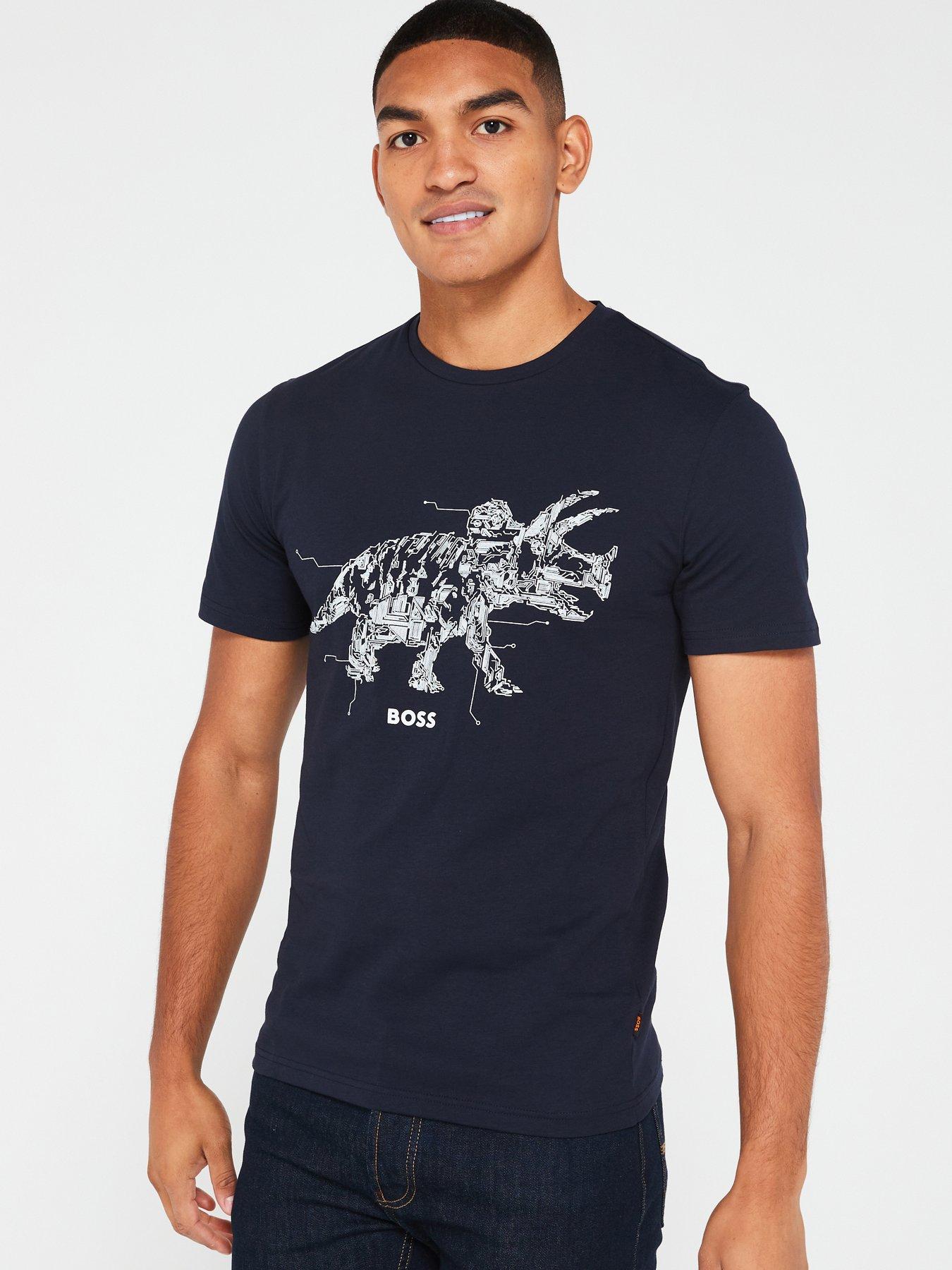 Terassic Regular Fit T shirt Dark Blue