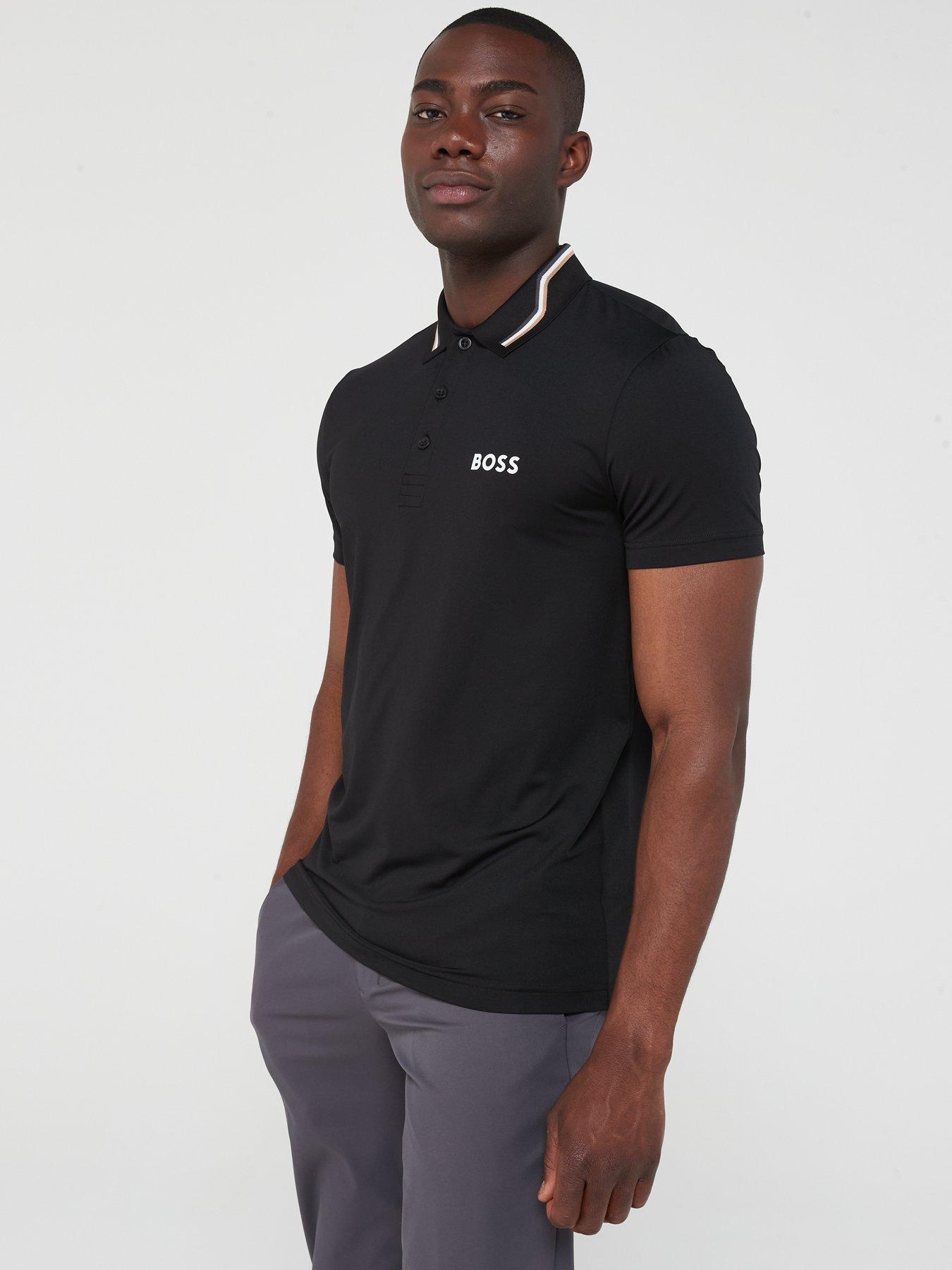 Hugo boss big and deals tall polo shirts