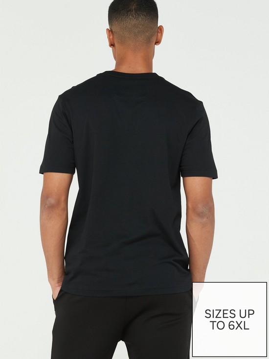 stillFront image of boss-tee-1-regular-fit-t-shirt-black