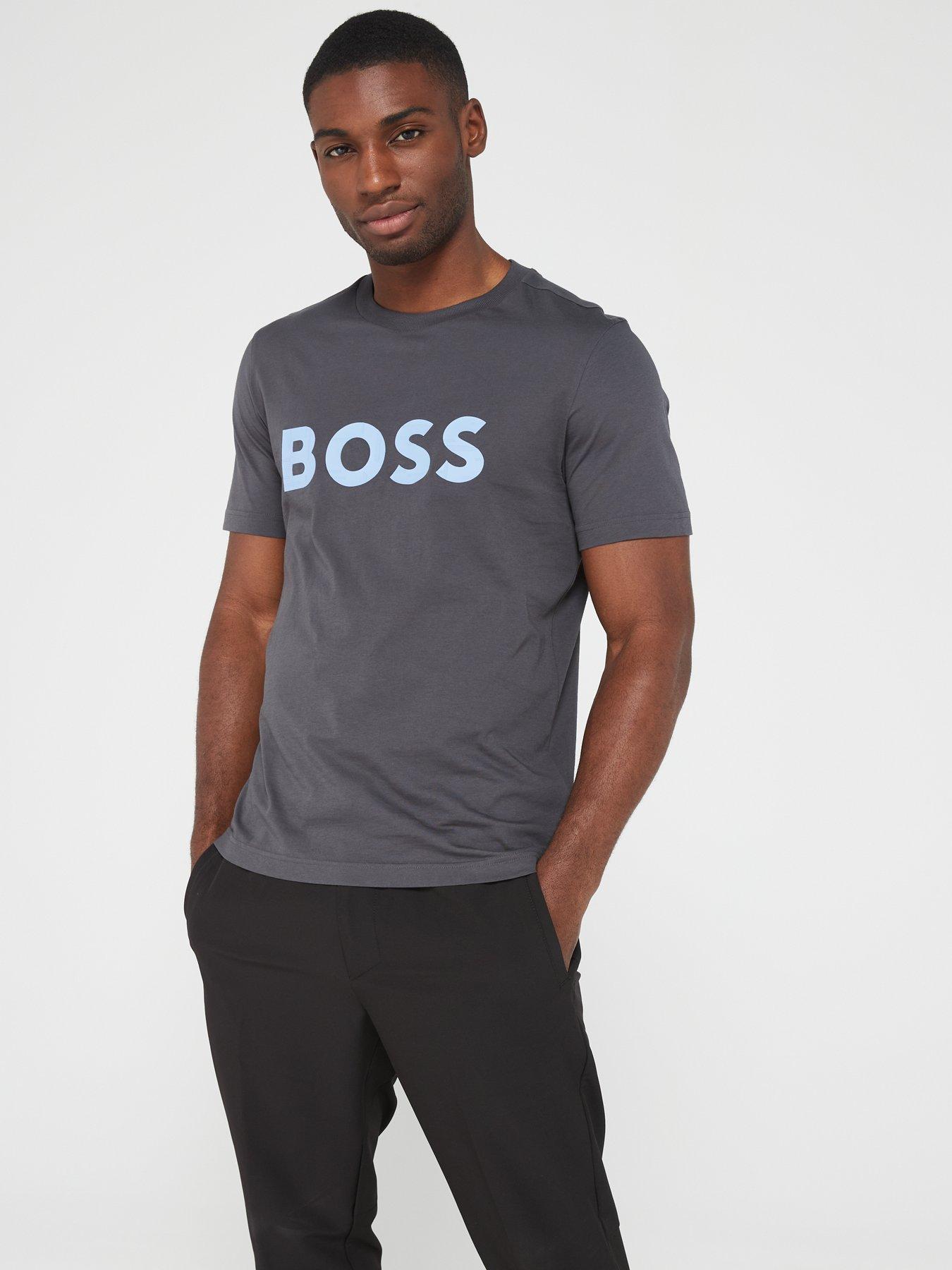 Boss deals grey shirt