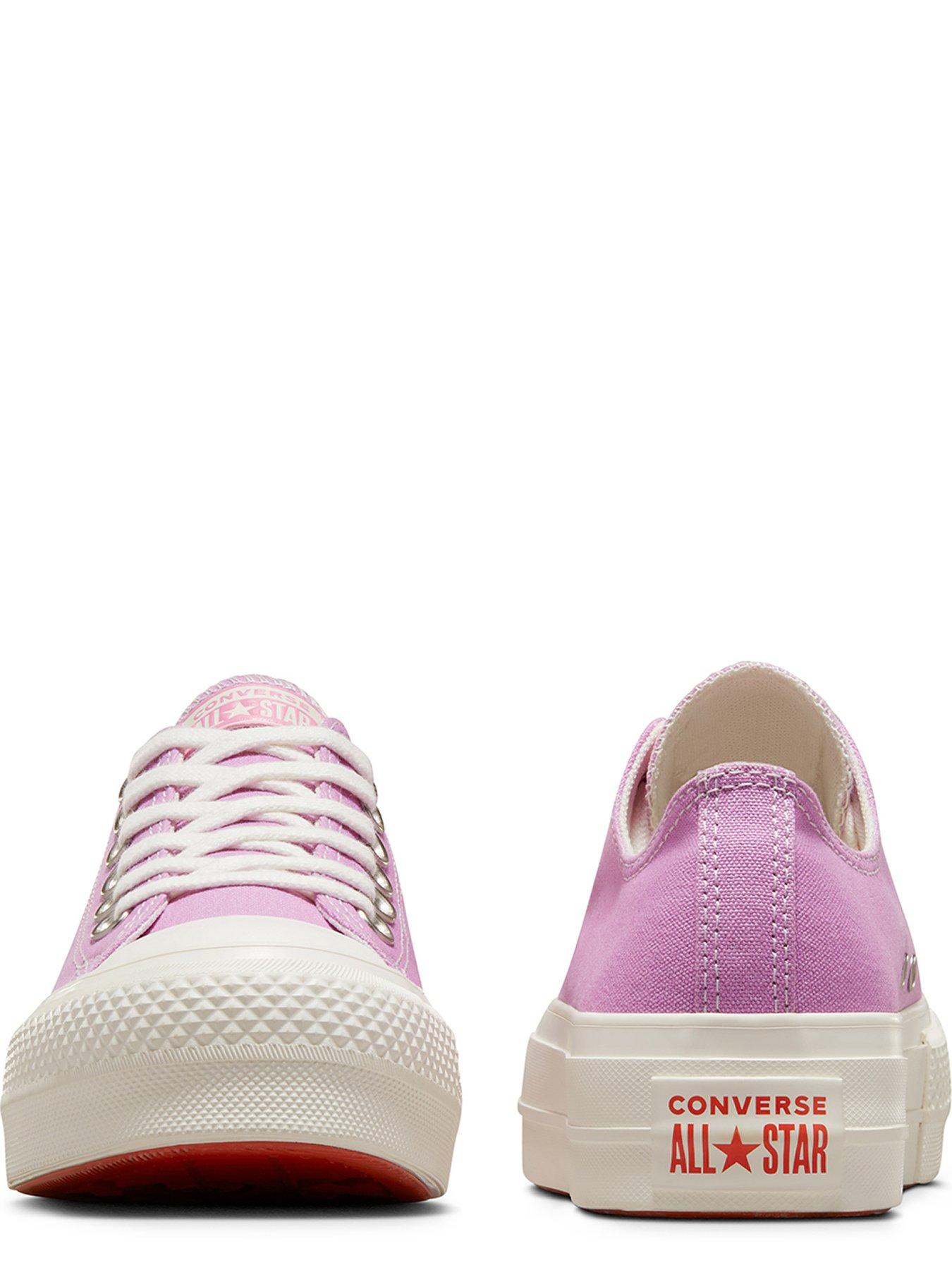 Women's converse chuck taylor purple sales