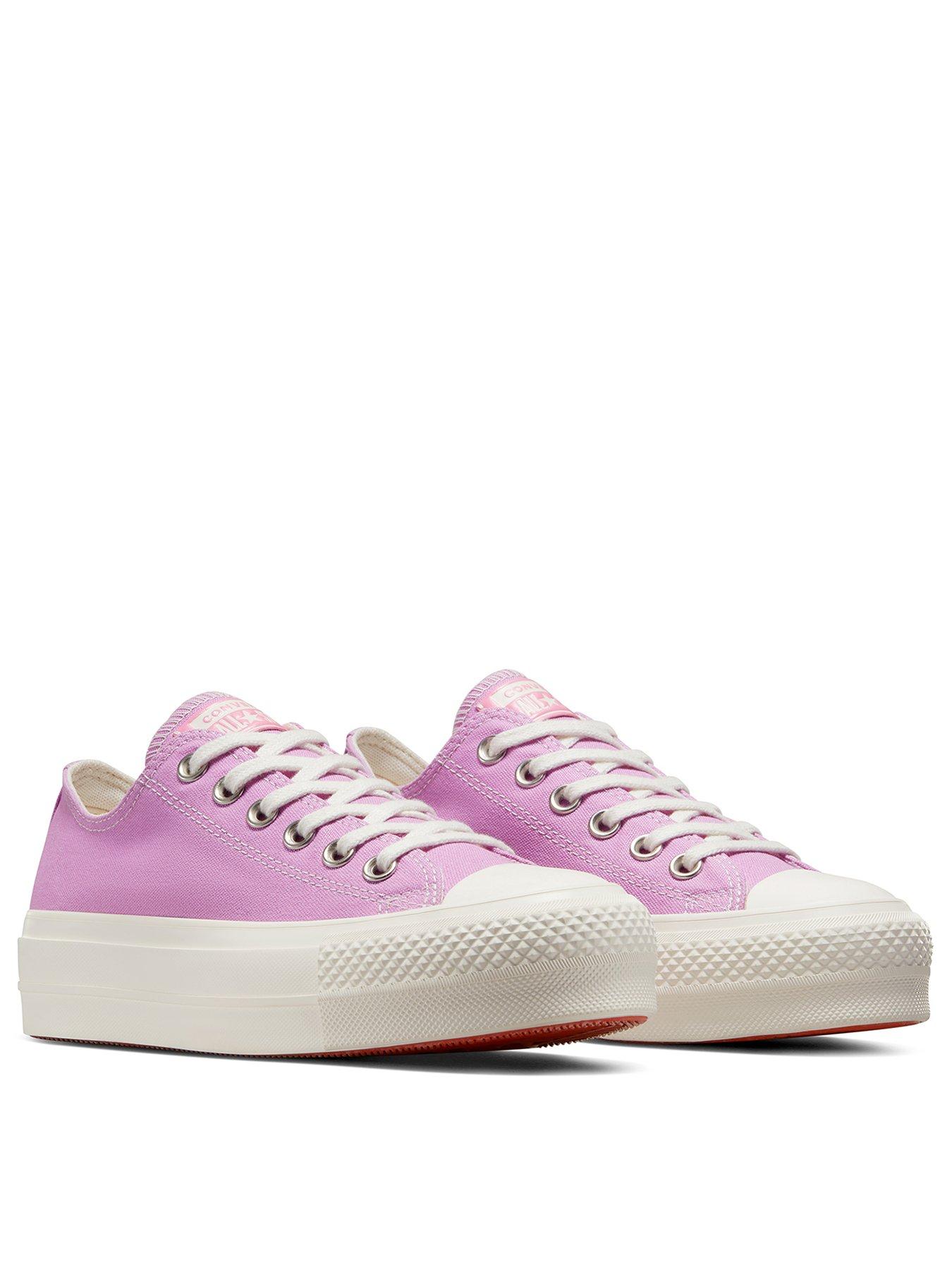 Purple low top converse new arrivals