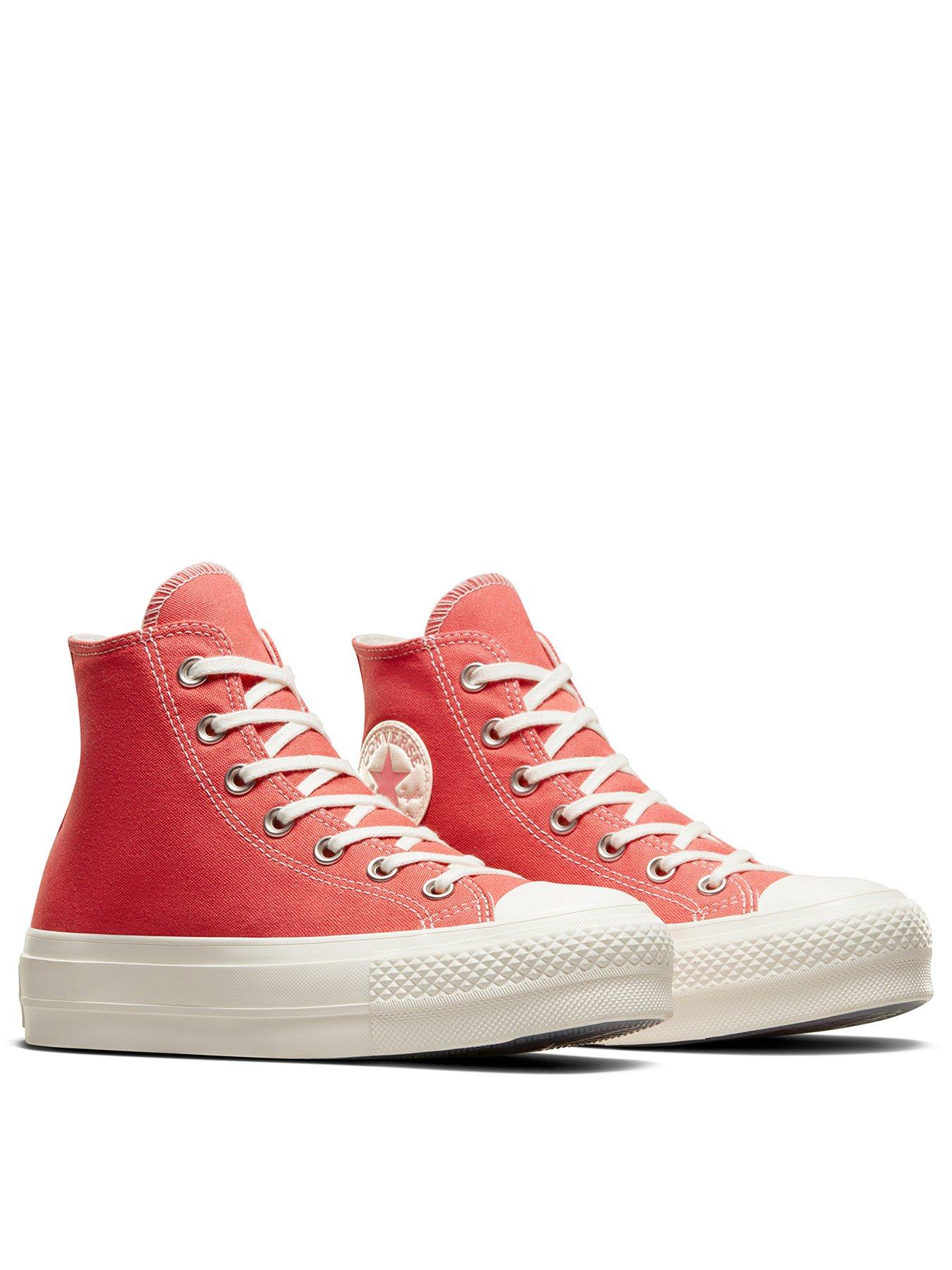 Converse Chuck Taylor All Star Lift Canvas Hi Tops Pink very