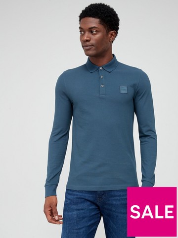 Blue | Long Sleeve | T-shirts & polos | Men
