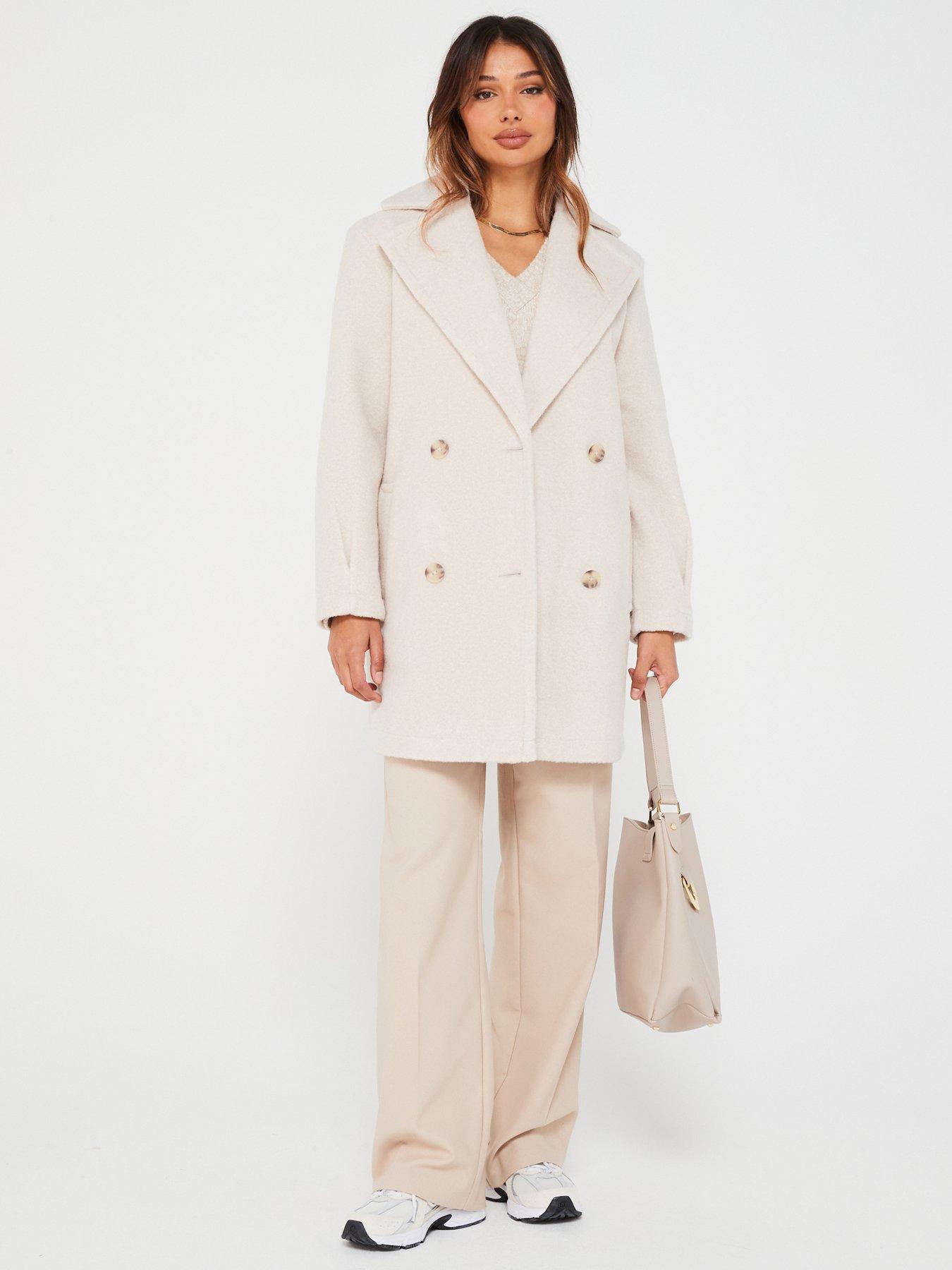 Light beige hot sale coat womens