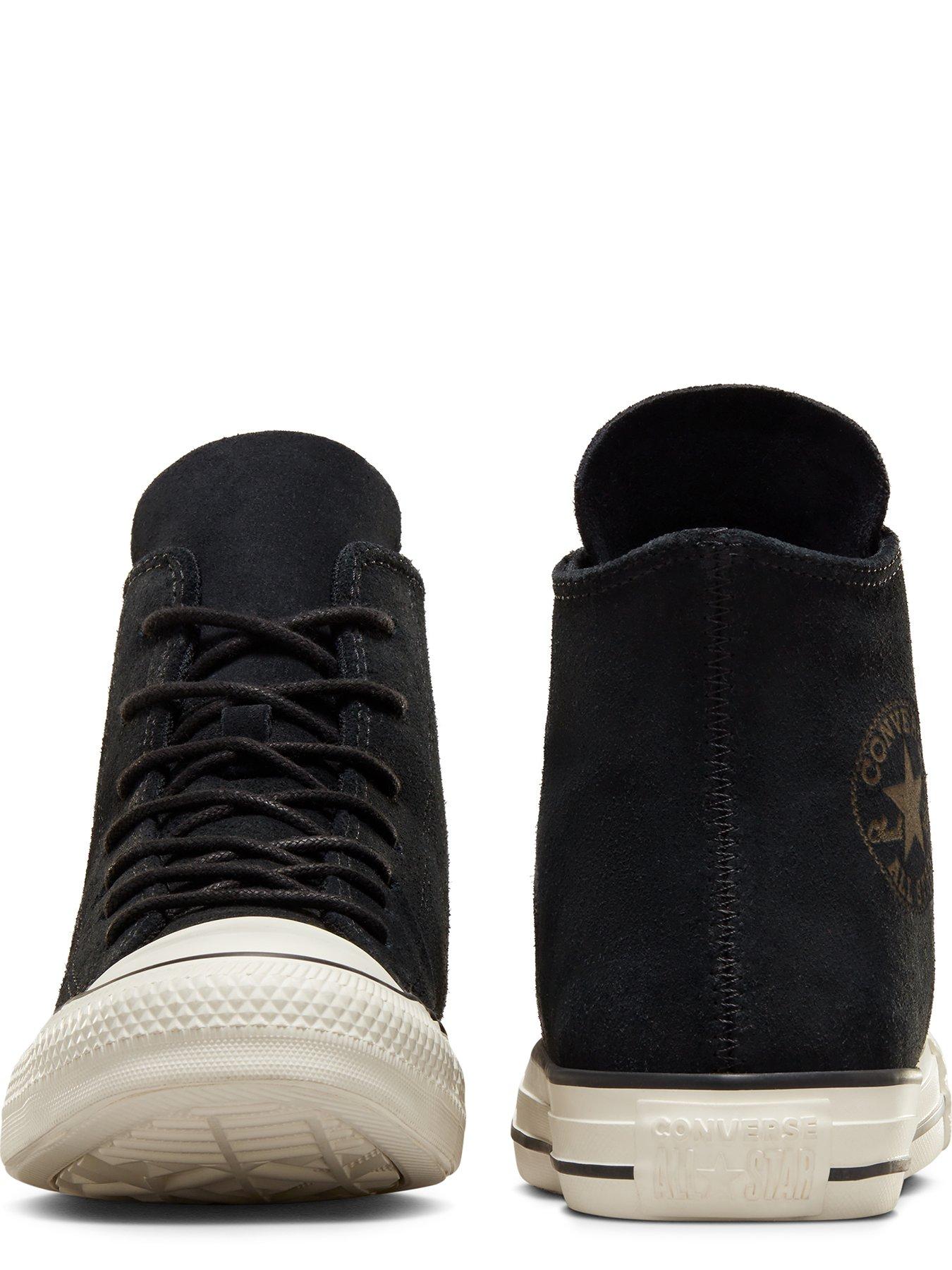 Chuck Taylor All Star Suede Hi Tops Black