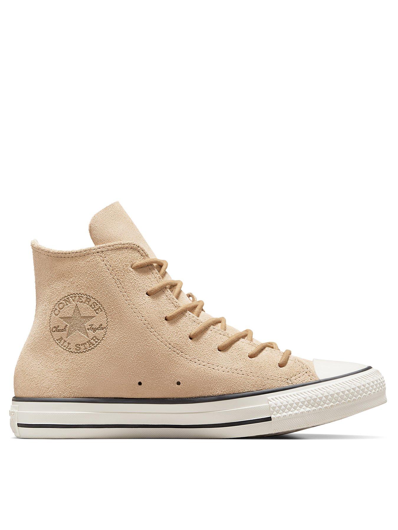 Converse all star hi leather suede sneaker best sale