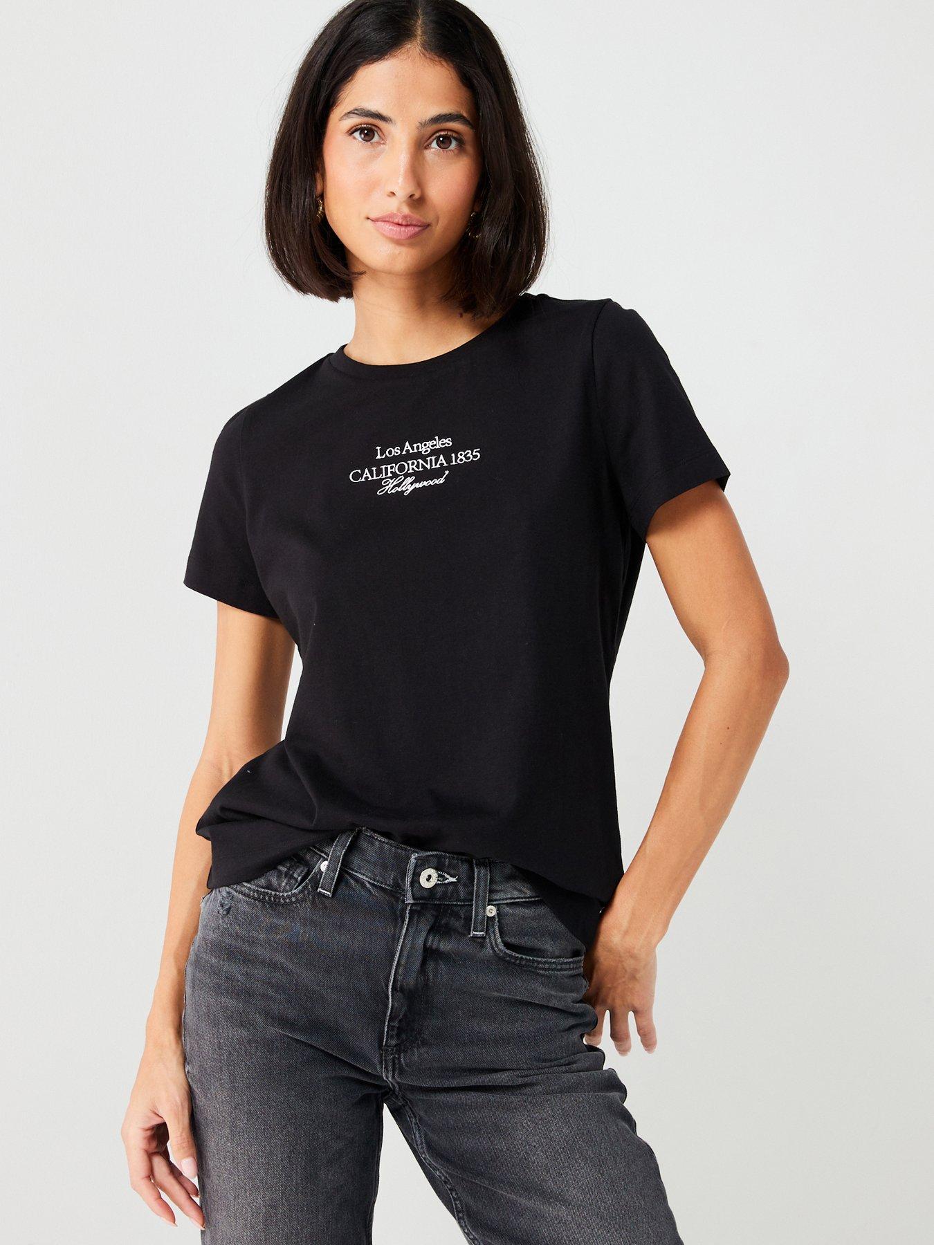Graphic T Shirt Black
 Everyday Printed Graphic T Shirt Black