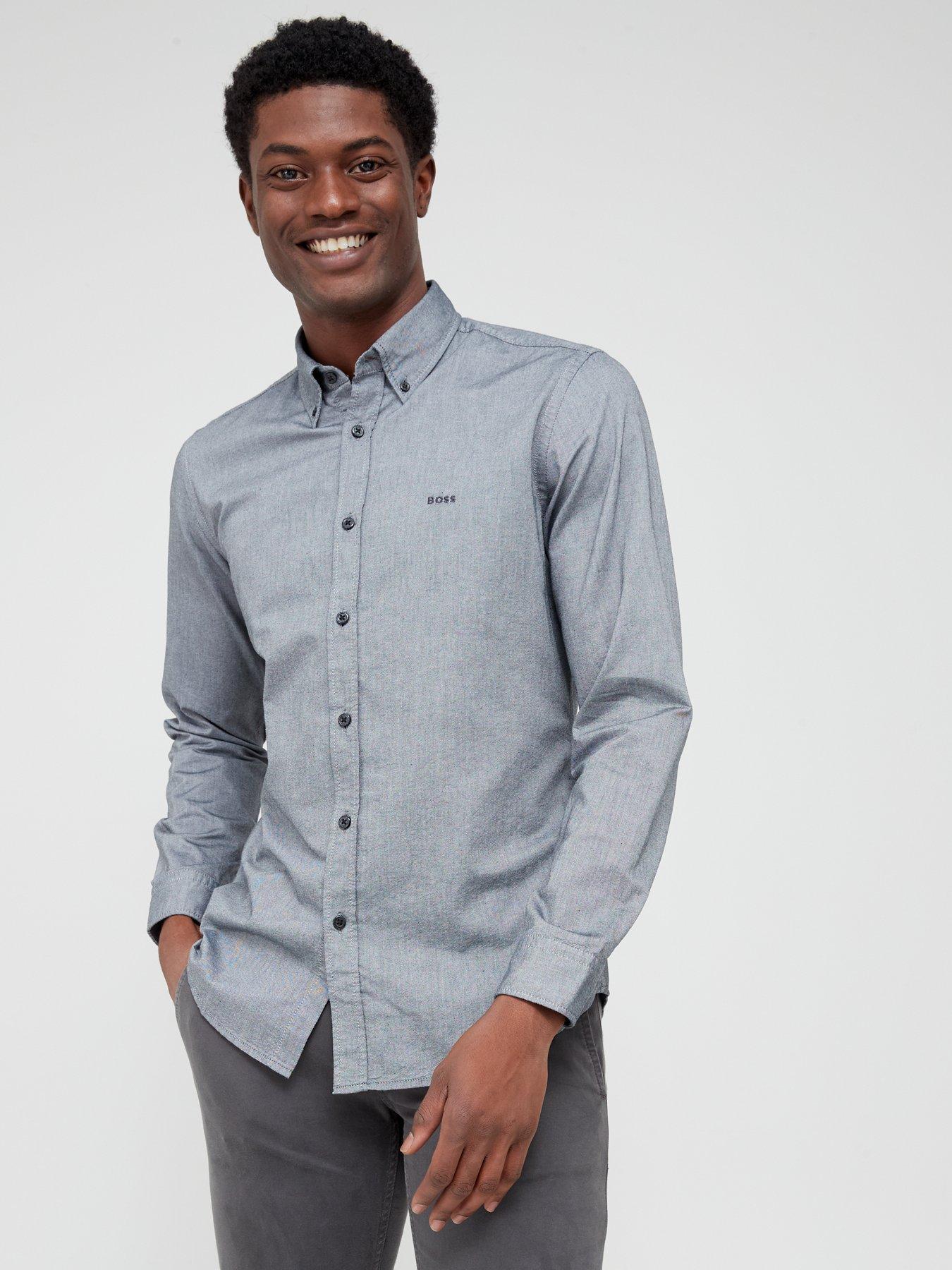Boss grey shirt 2025