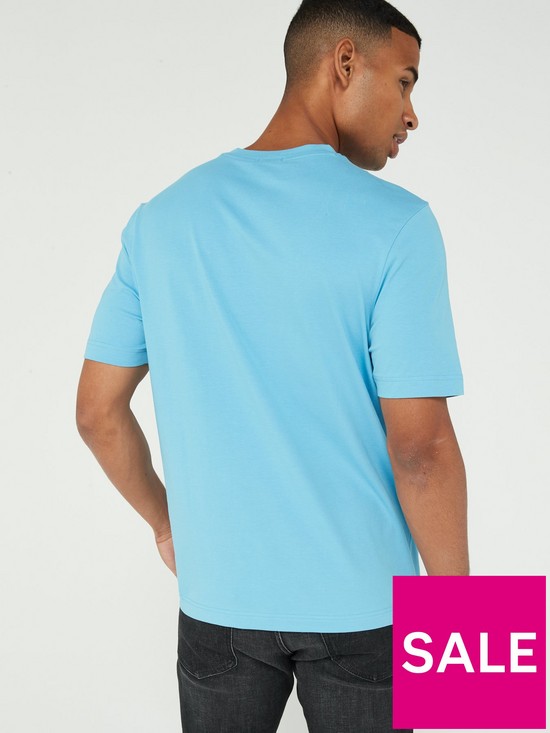 stillFront image of boss-tchup-relaxed-fit-t-shirt-blue