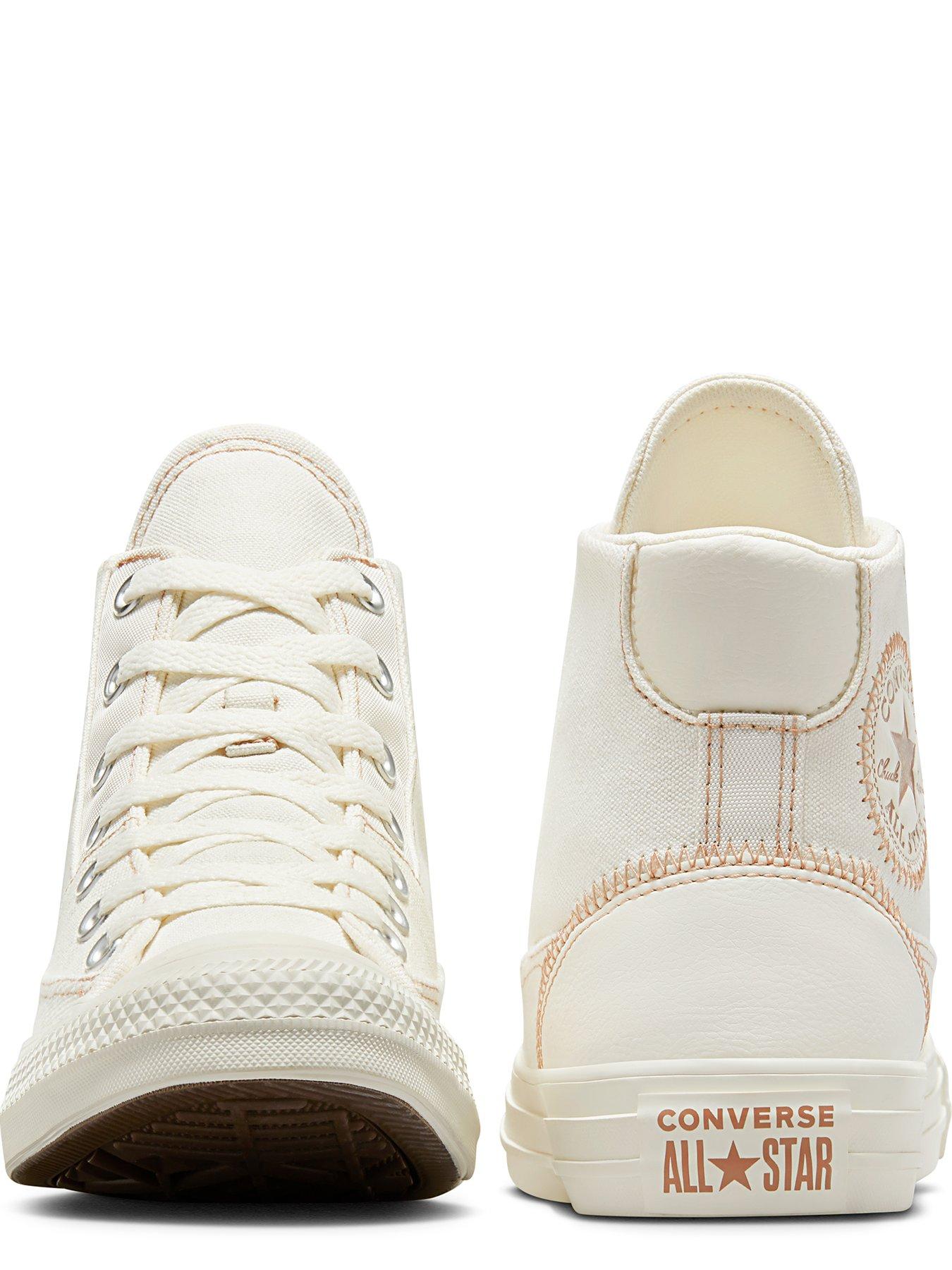 Cream best sale converse uk