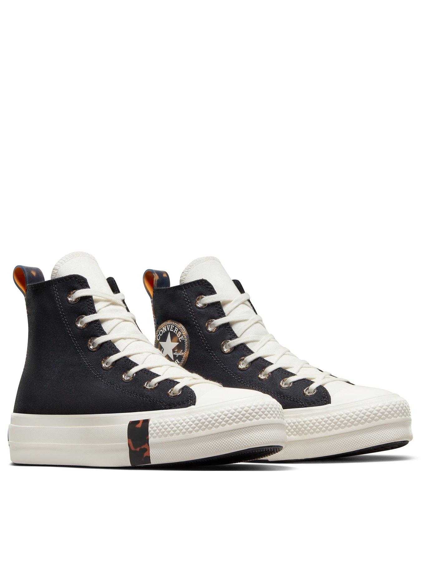 Converse Chuck Taylor All Star Lift Canvas Hi Tops Black very