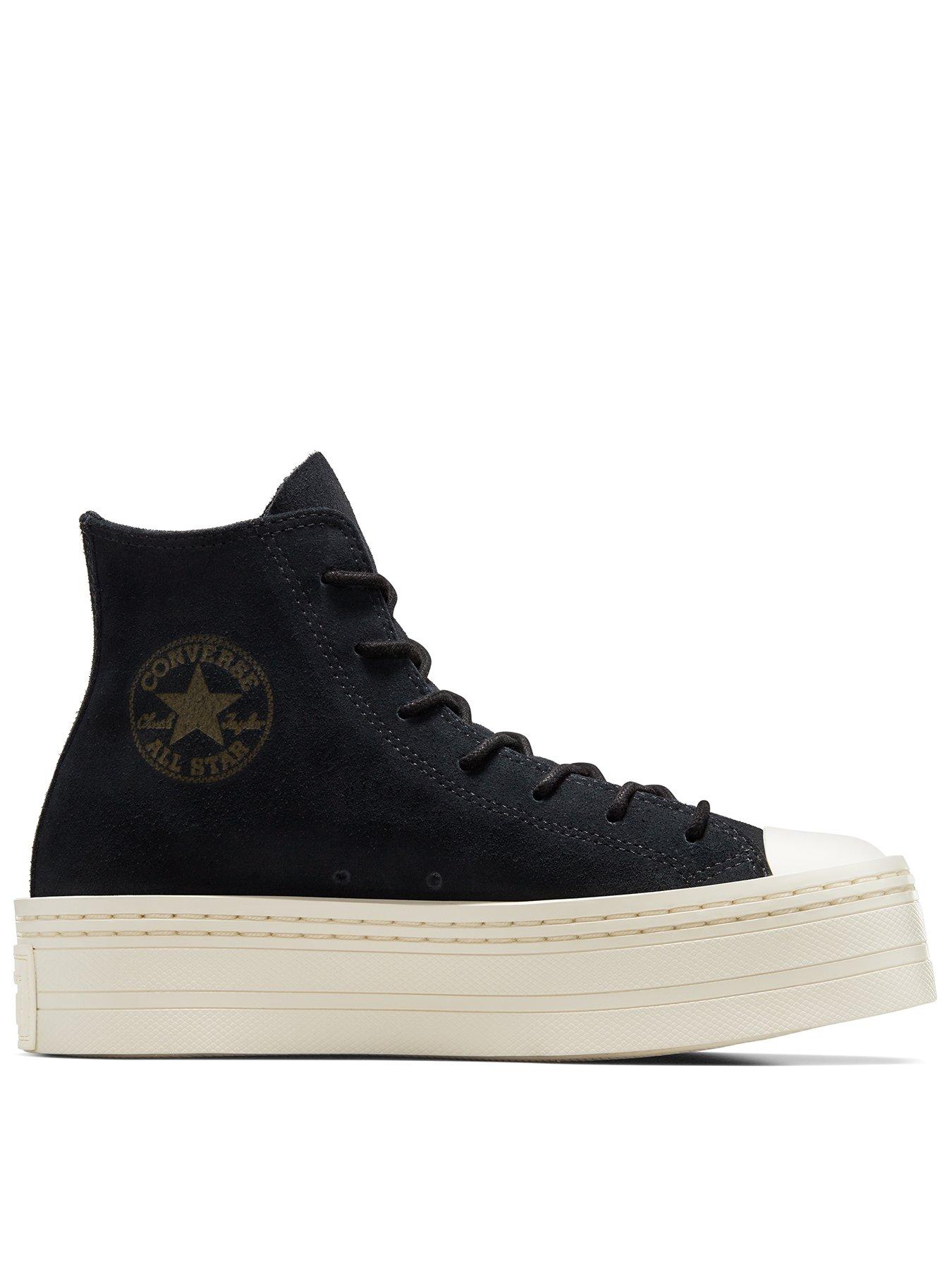 Converse Chuck Taylor All Star Lift Canvas Hi Tops Black very