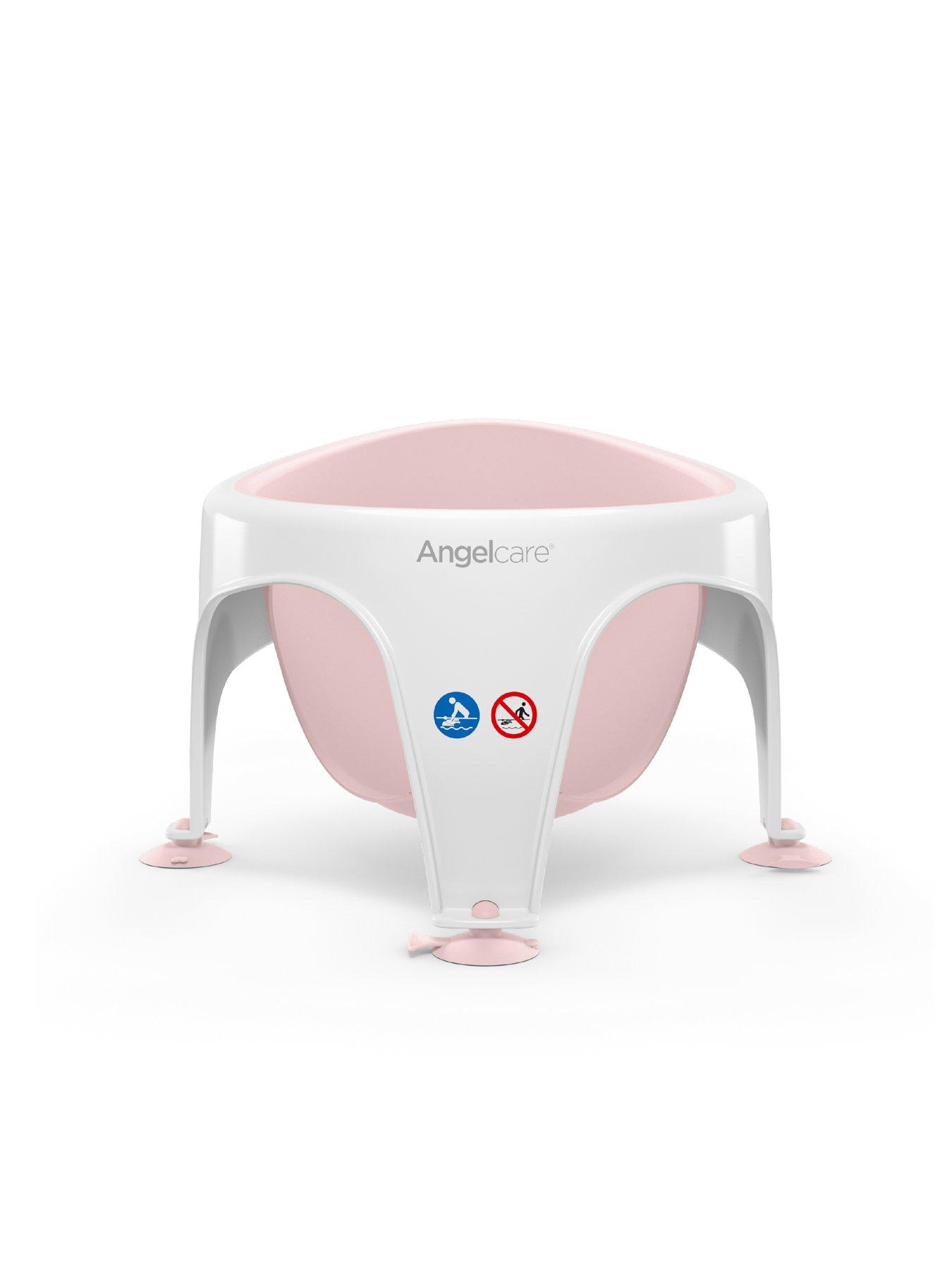 Angelcare Soft Touch Baby Bath Seat Pink very.co.uk