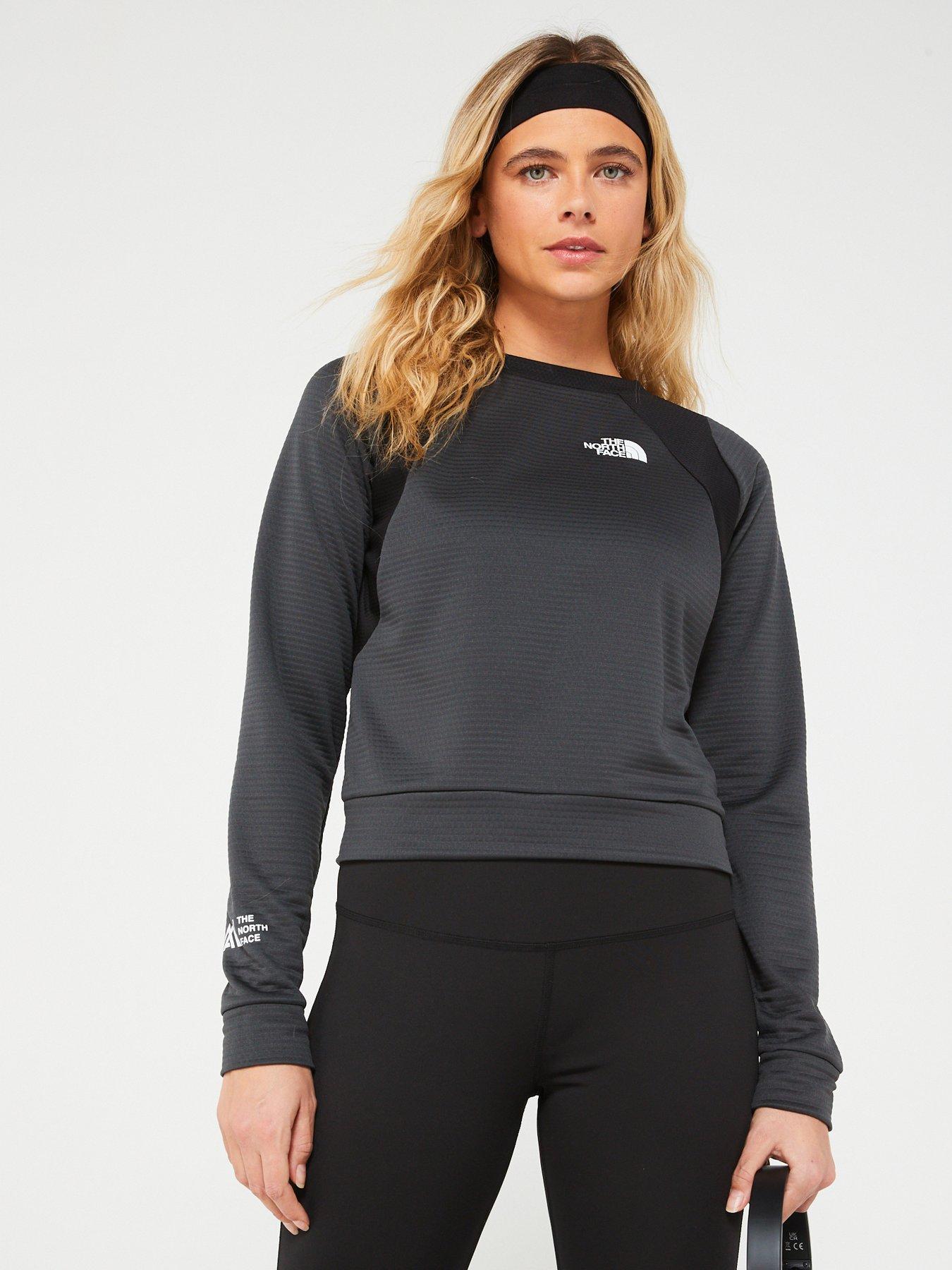 Women s Crew Neck Fleece Grey