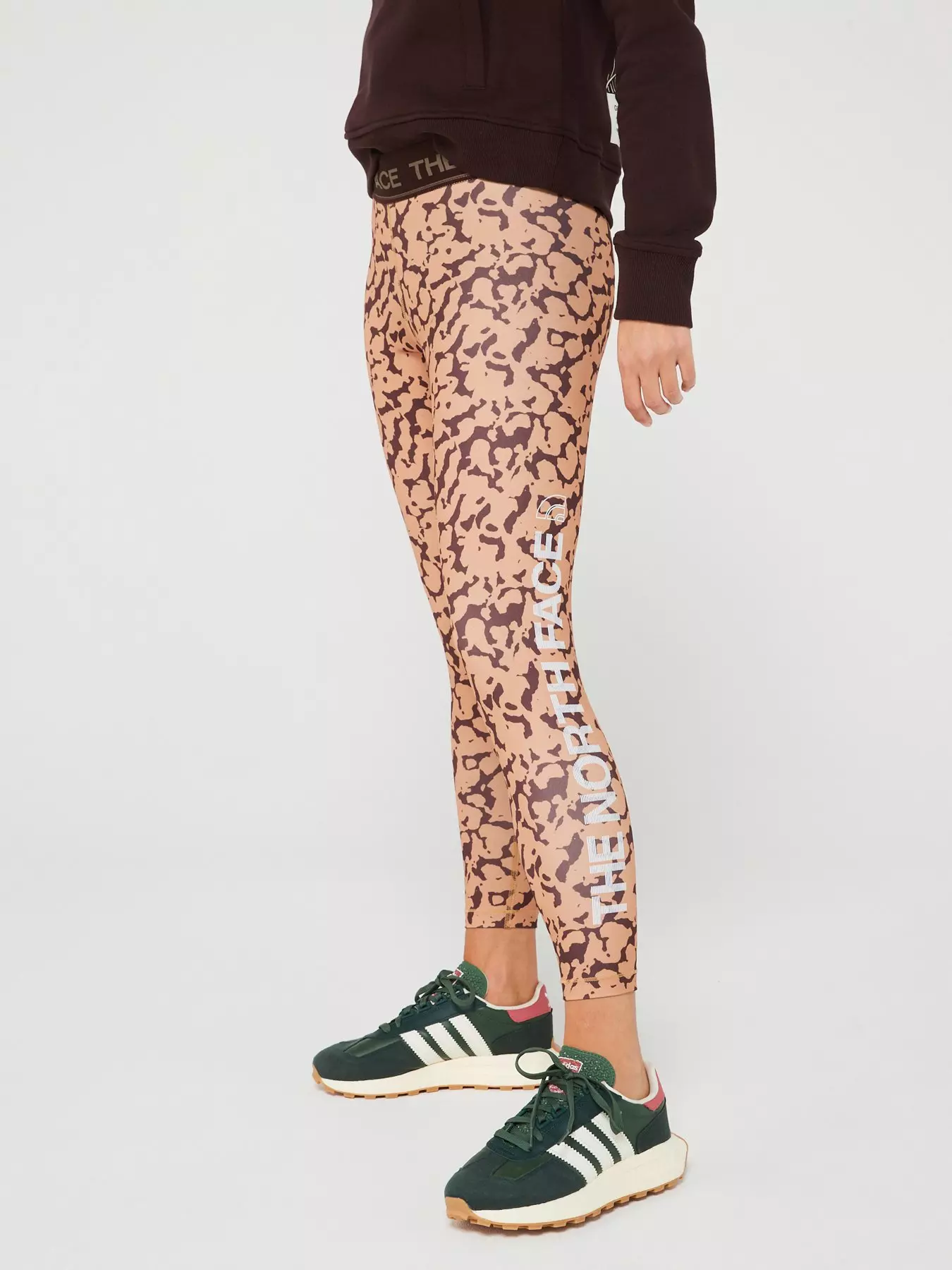WOMEN'S MOTIVATION PRINTED CROP LEGGING, The North Face