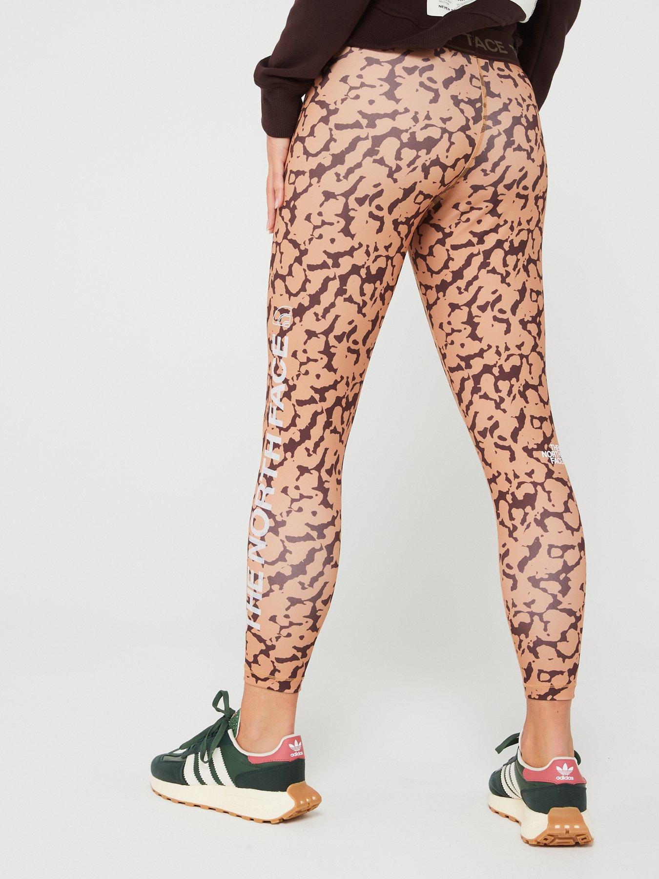 The north sale face graphic tights